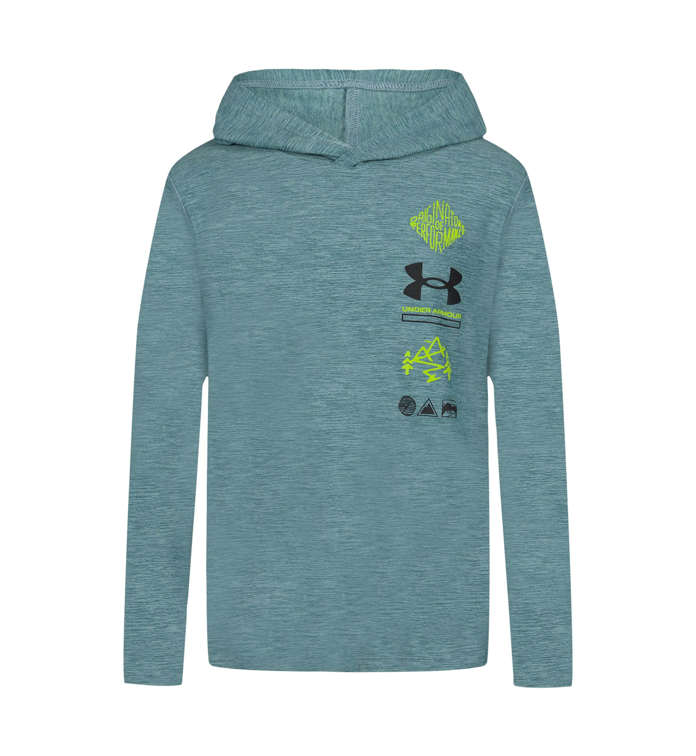 Boys 8-20 Twist Vertical Logo Hoodie