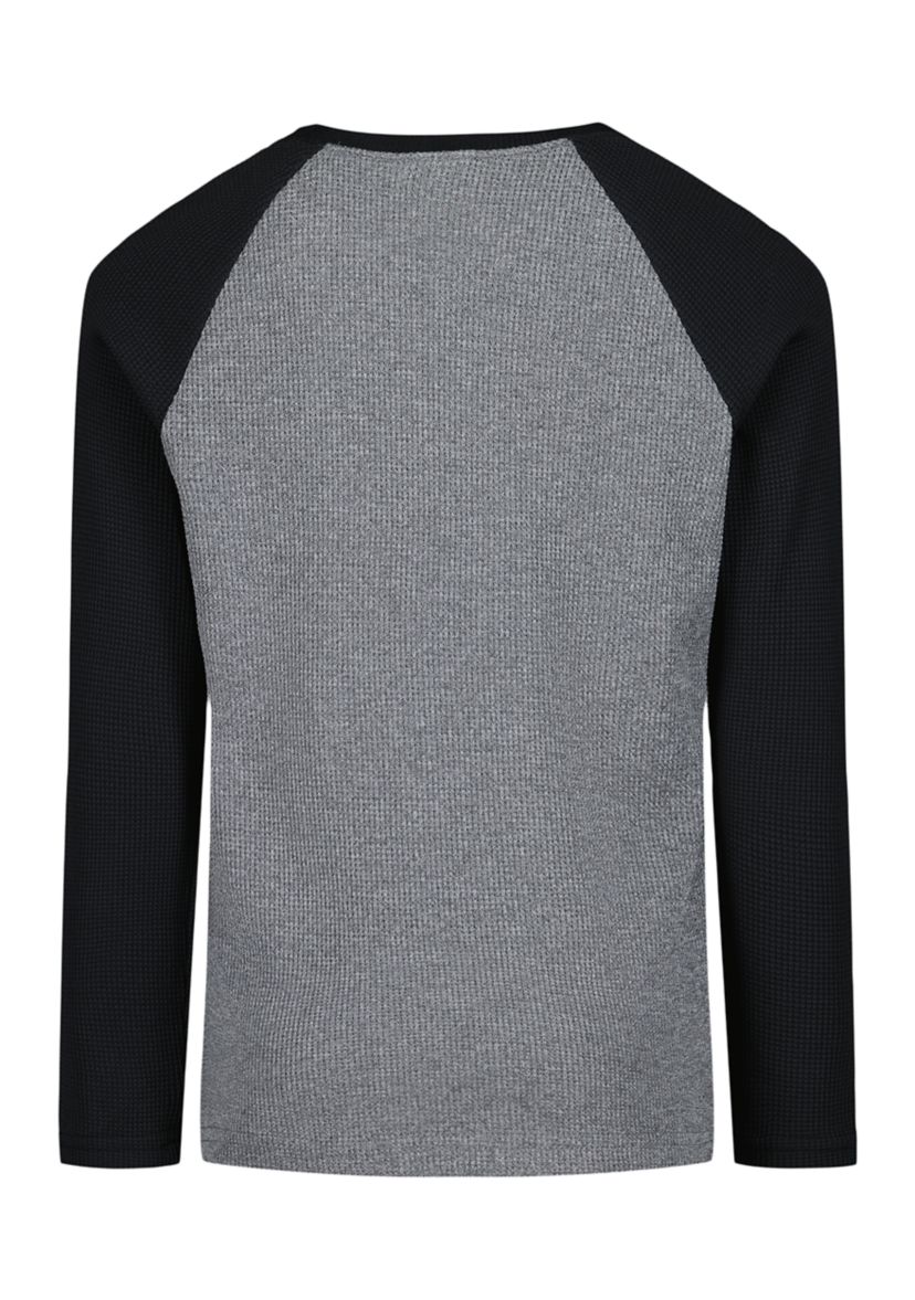 Boys 8-20 Thermal Raglan T-Shirt 
