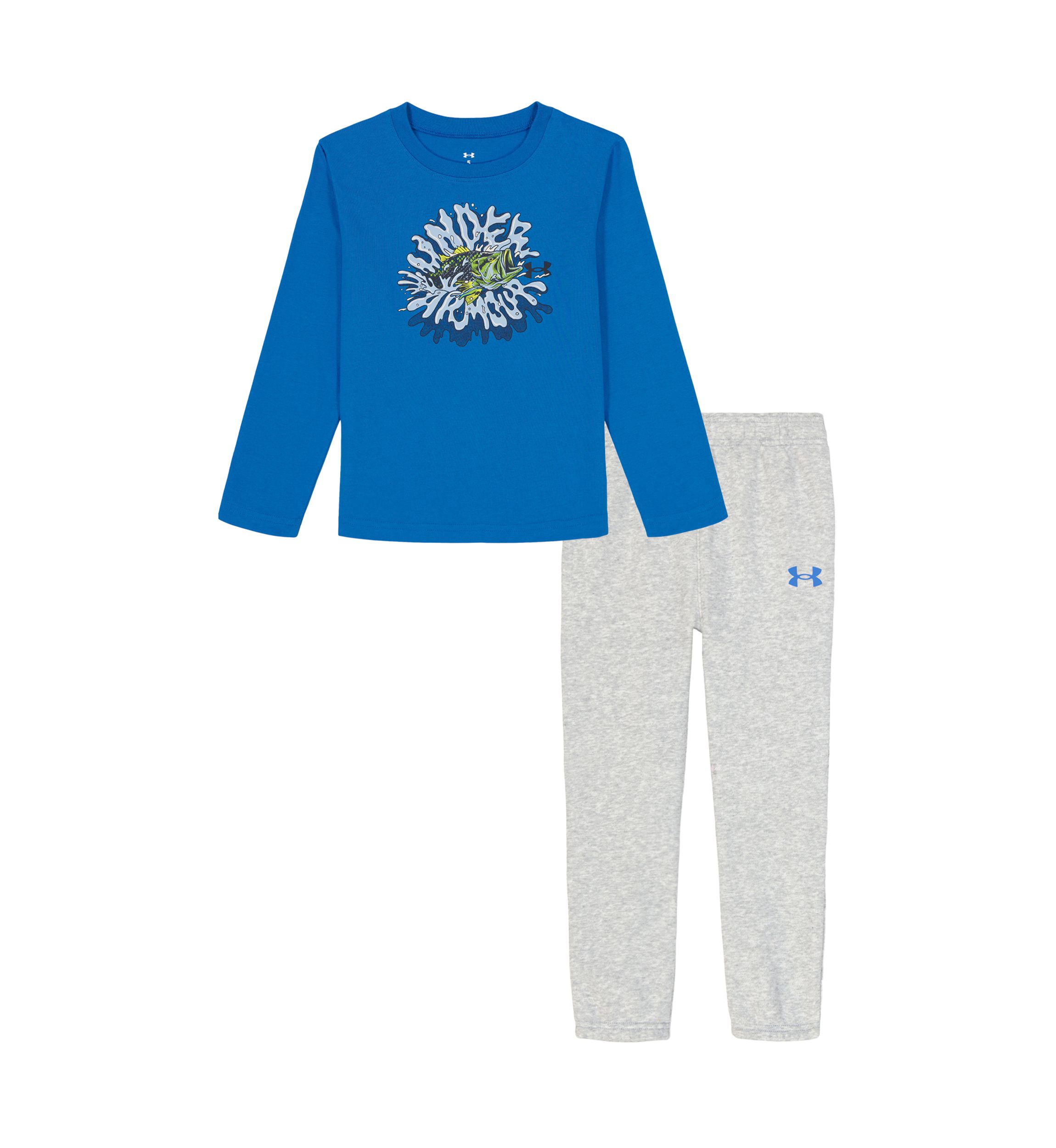 Boys 4-7 Fish Logo Long Sleeve Set