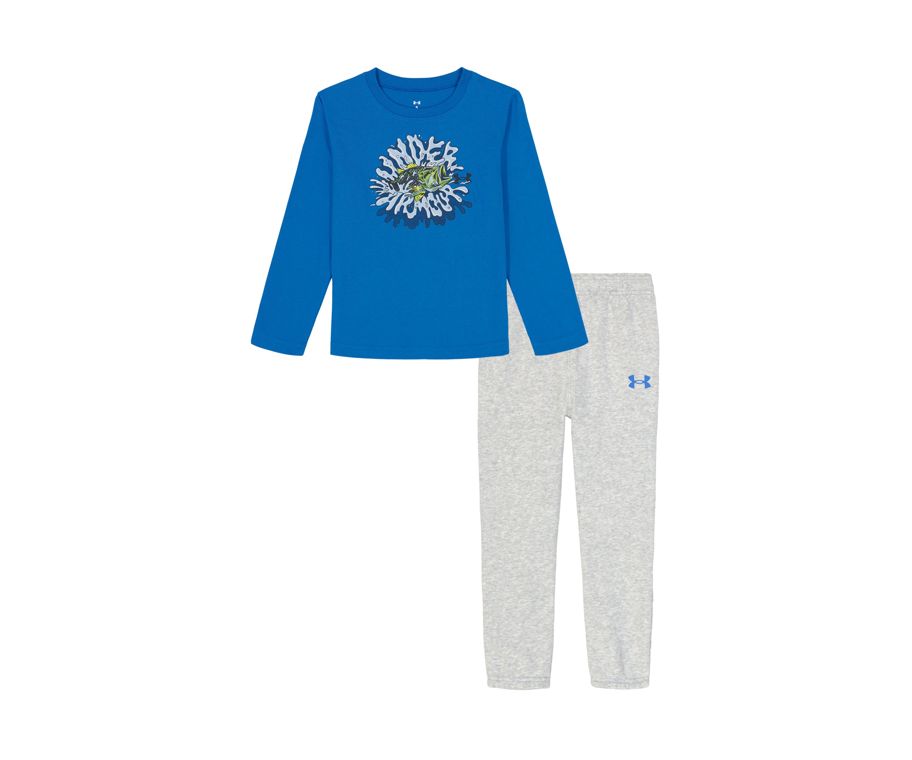 Boys 4-7 Fish Logo Long Sleeve Set