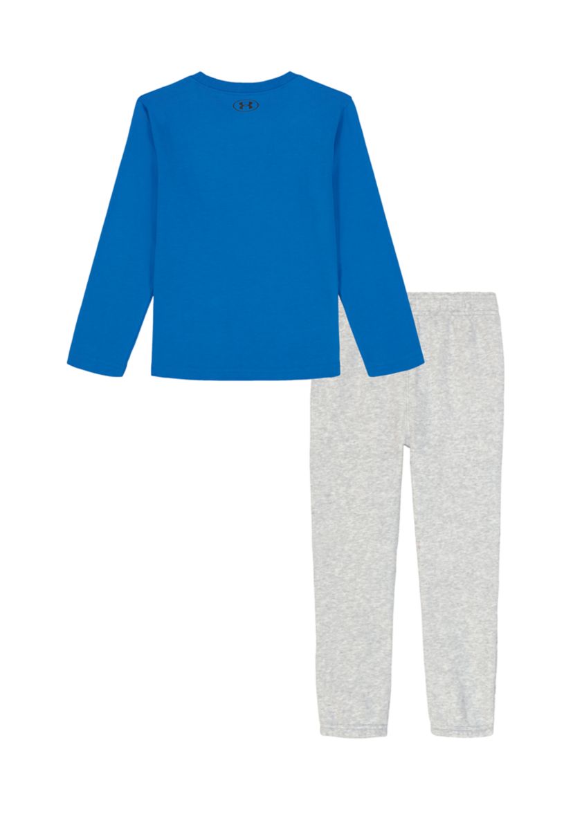 Boys 4-7 Fish Logo Long Sleeve Set