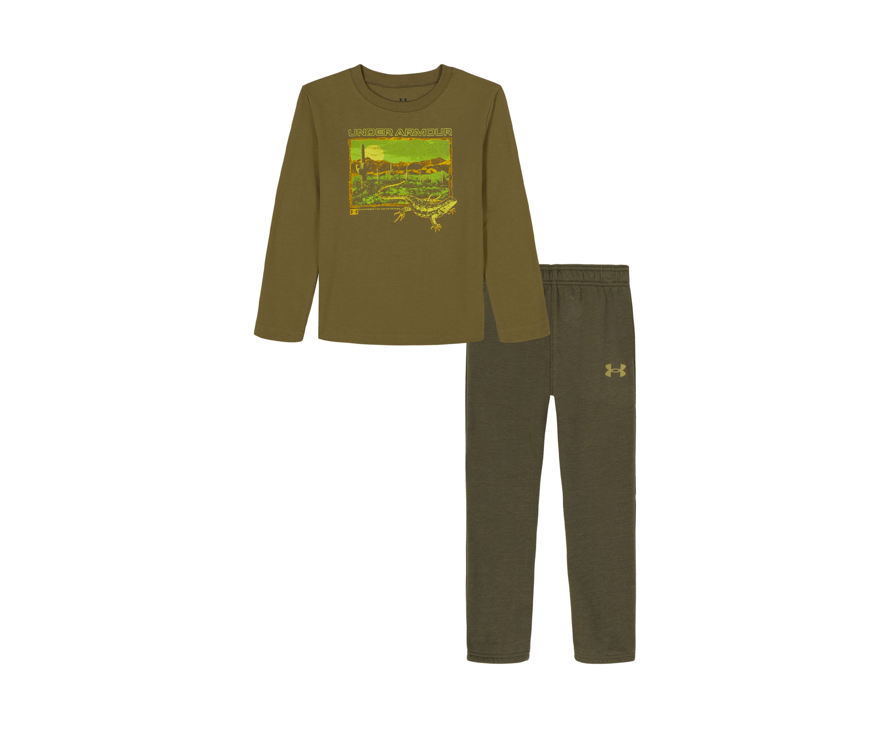 Girls 4-6x Iguana Dessert Long Sleeve Set