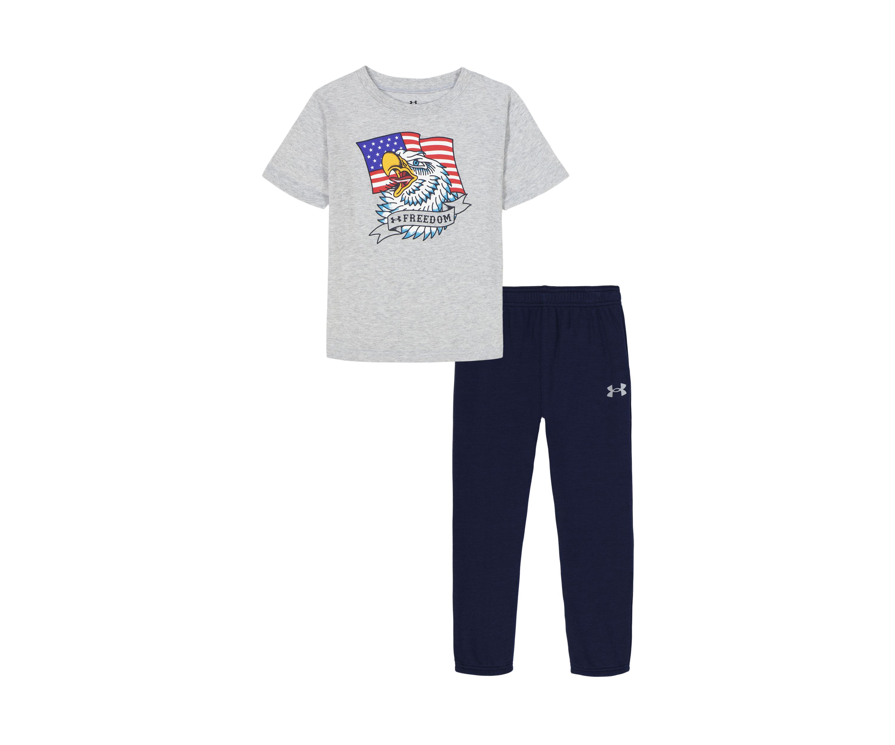 Boys 4-7 Eagle Short Sleeve Tee Set