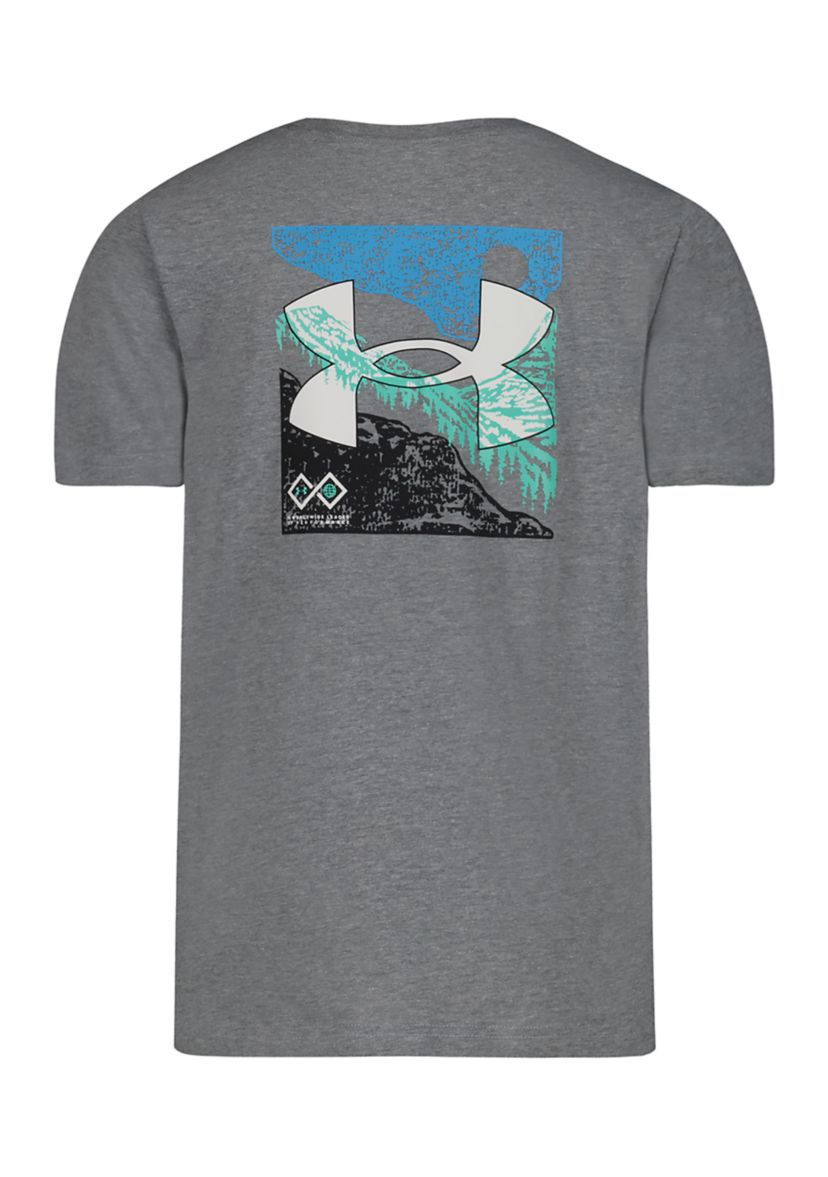 Boys 8-20 UA Grit Mountain Graphic T-Shirt 
