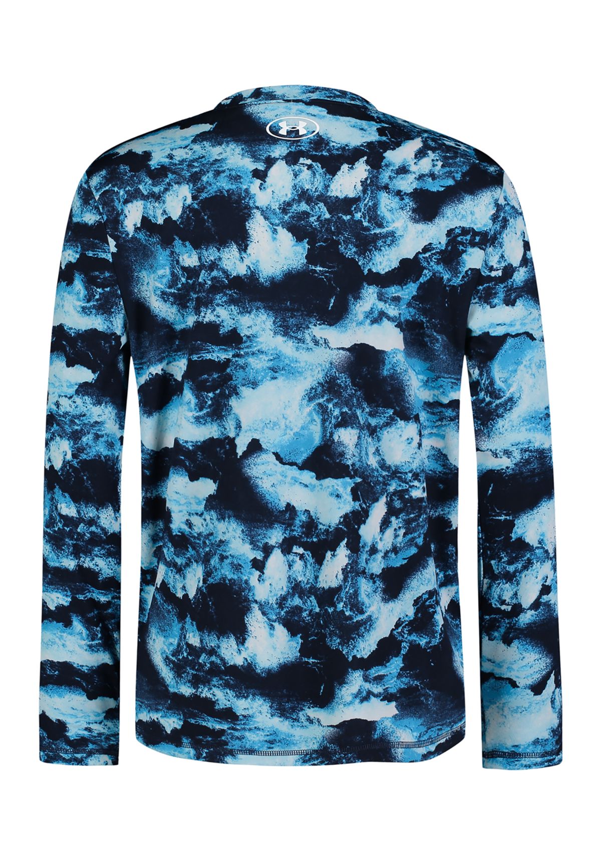 Boys 8-20 Long Sleeve Deep Ocean UPF Rash Guard 