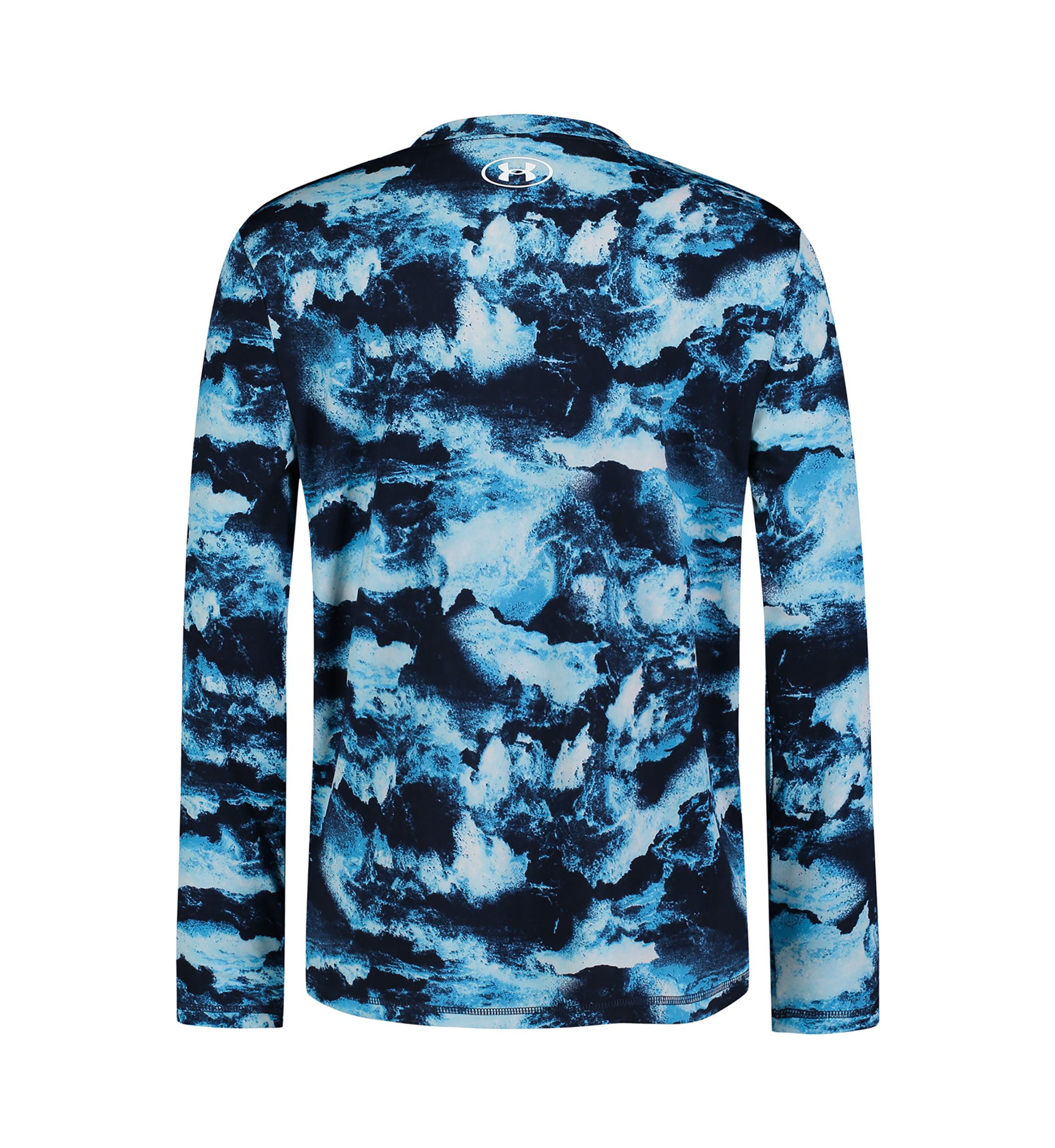 Boys 8-20 Long Sleeve Deep Ocean UPF Rash Guard 