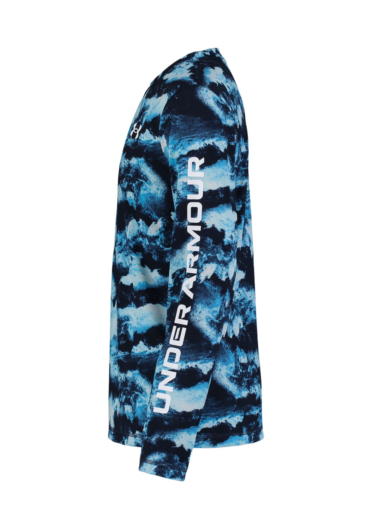 Boys 8-20 Long Sleeve Deep Ocean UPF Rash Guard 