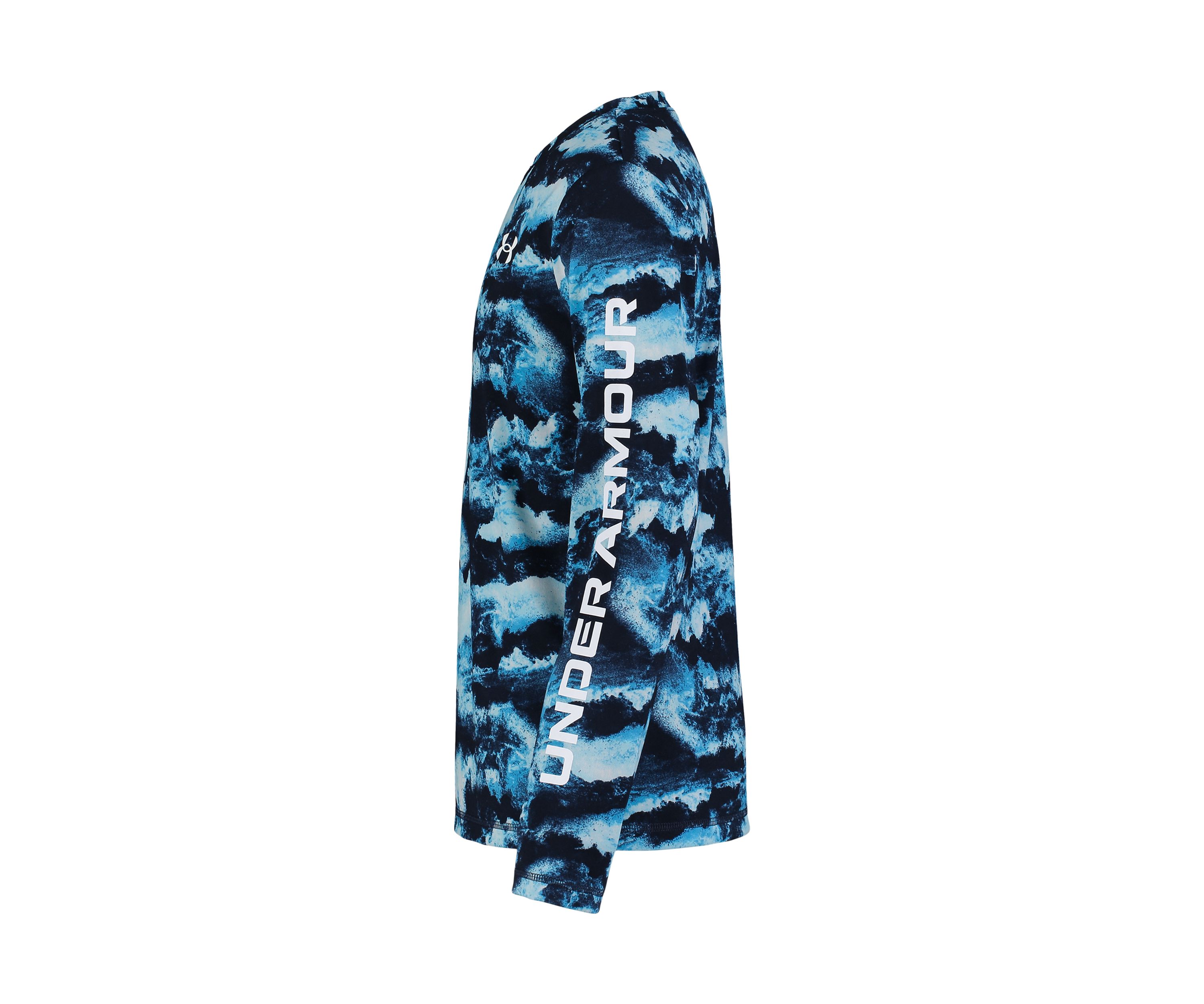 Boys 8-20 Long Sleeve Deep Ocean UPF Rash Guard 