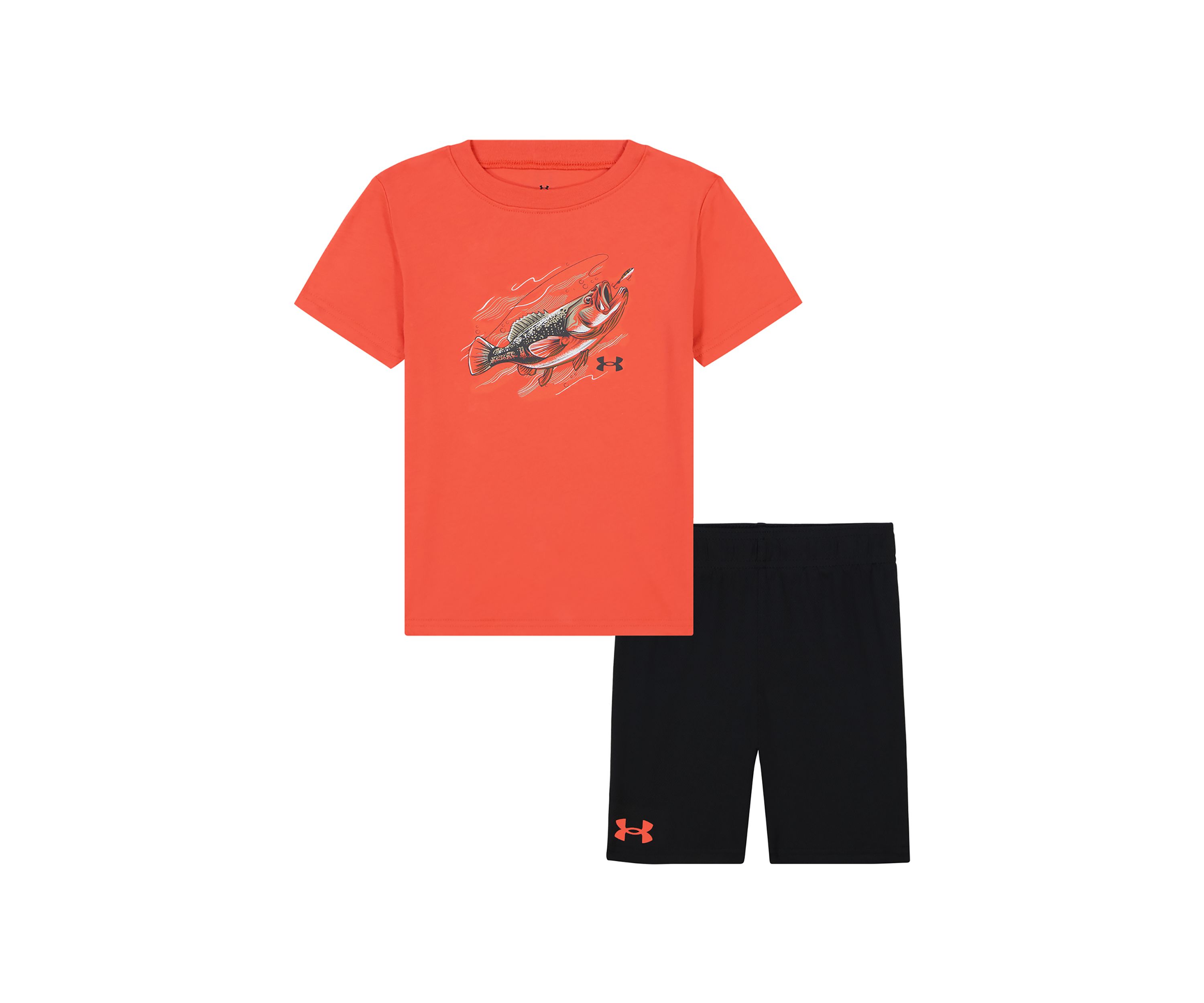 Boys 4-7 Bass Shorts Set