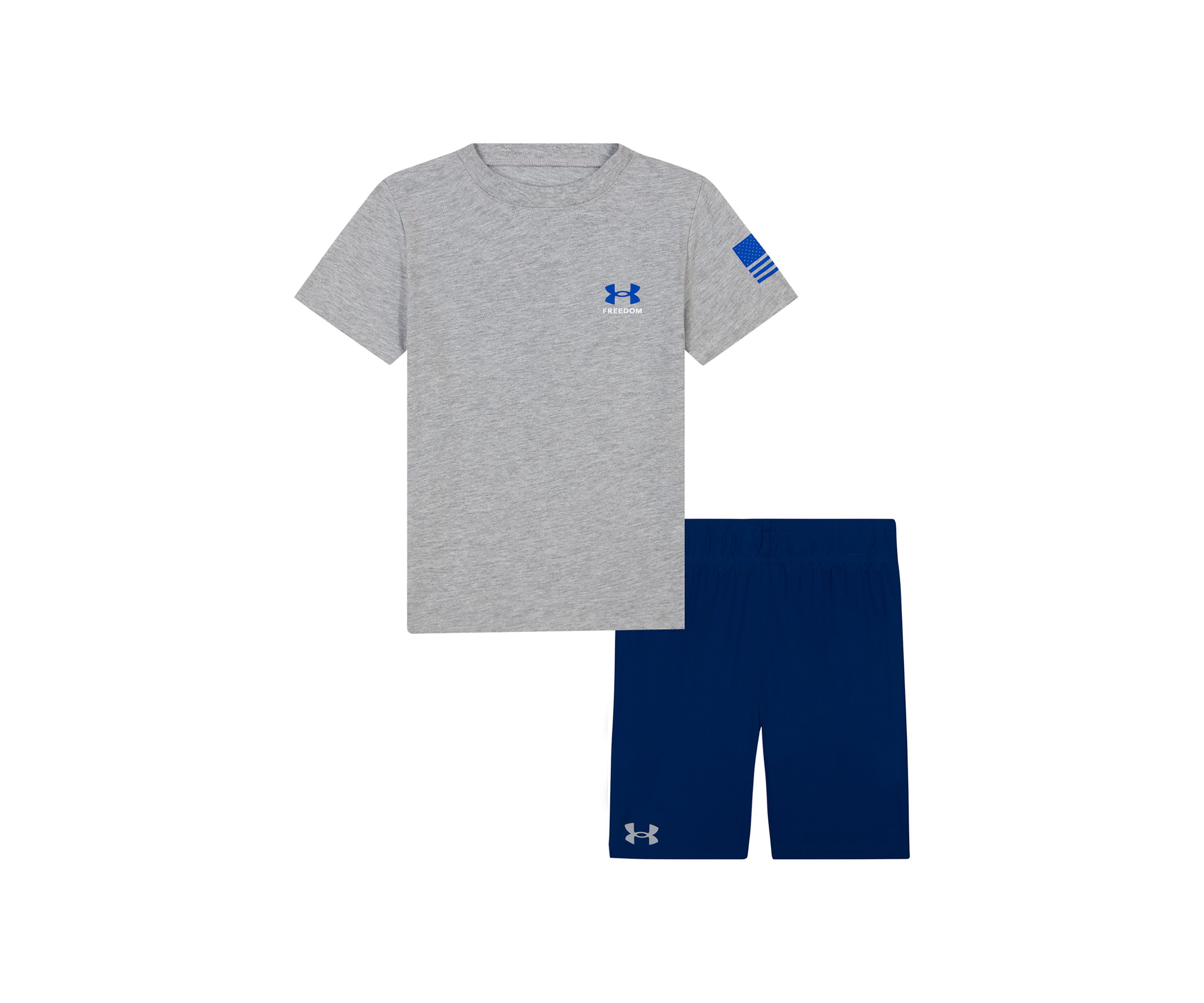 Boys 4-7 UA Tech Freedom Shorts Set