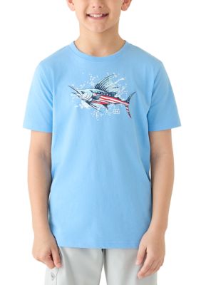 Under Armour Boys 8-20 Freedom Marlin Graphic T-Shirt