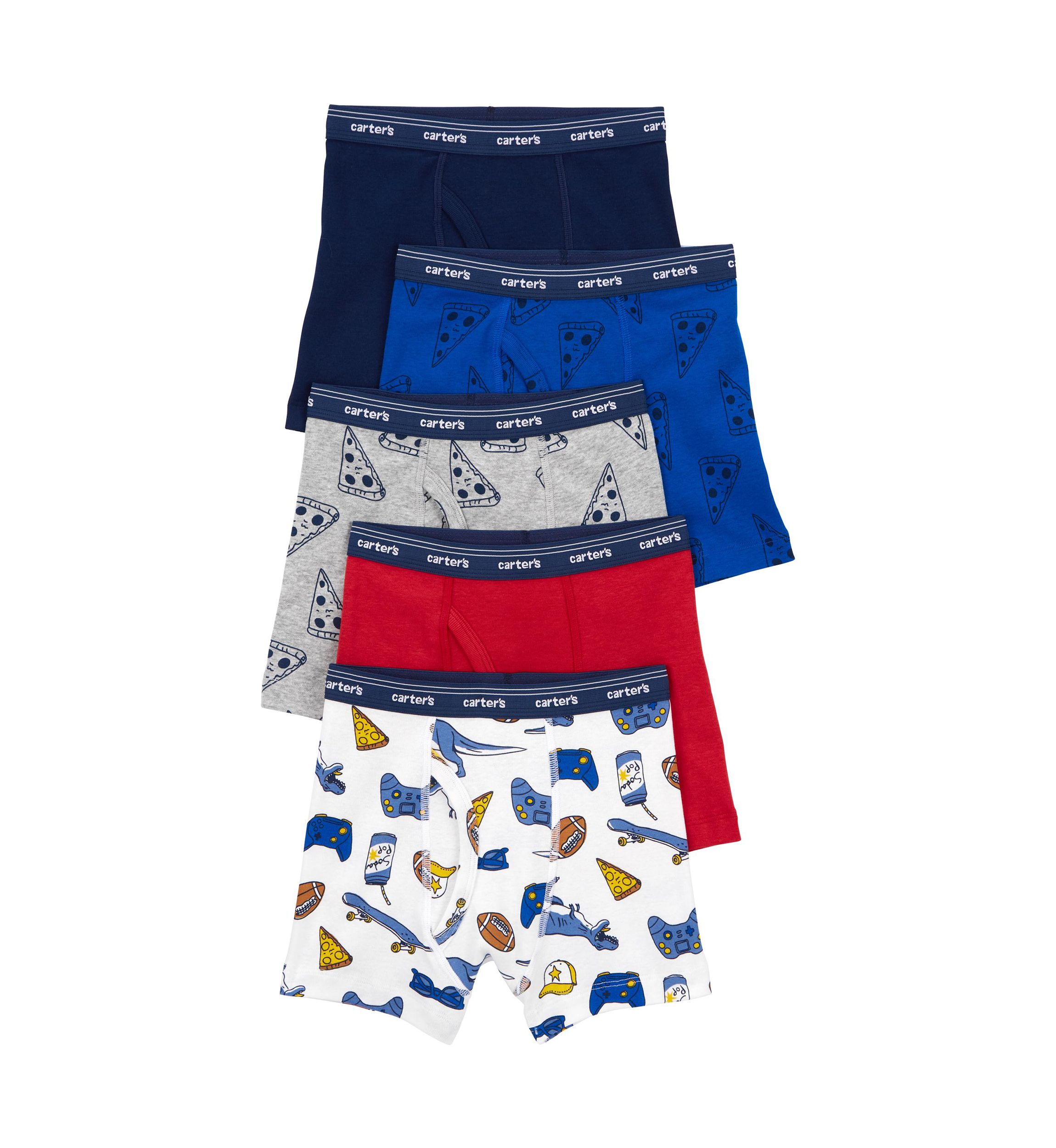Toddler Boys Boxer Briefs - 5 Pack