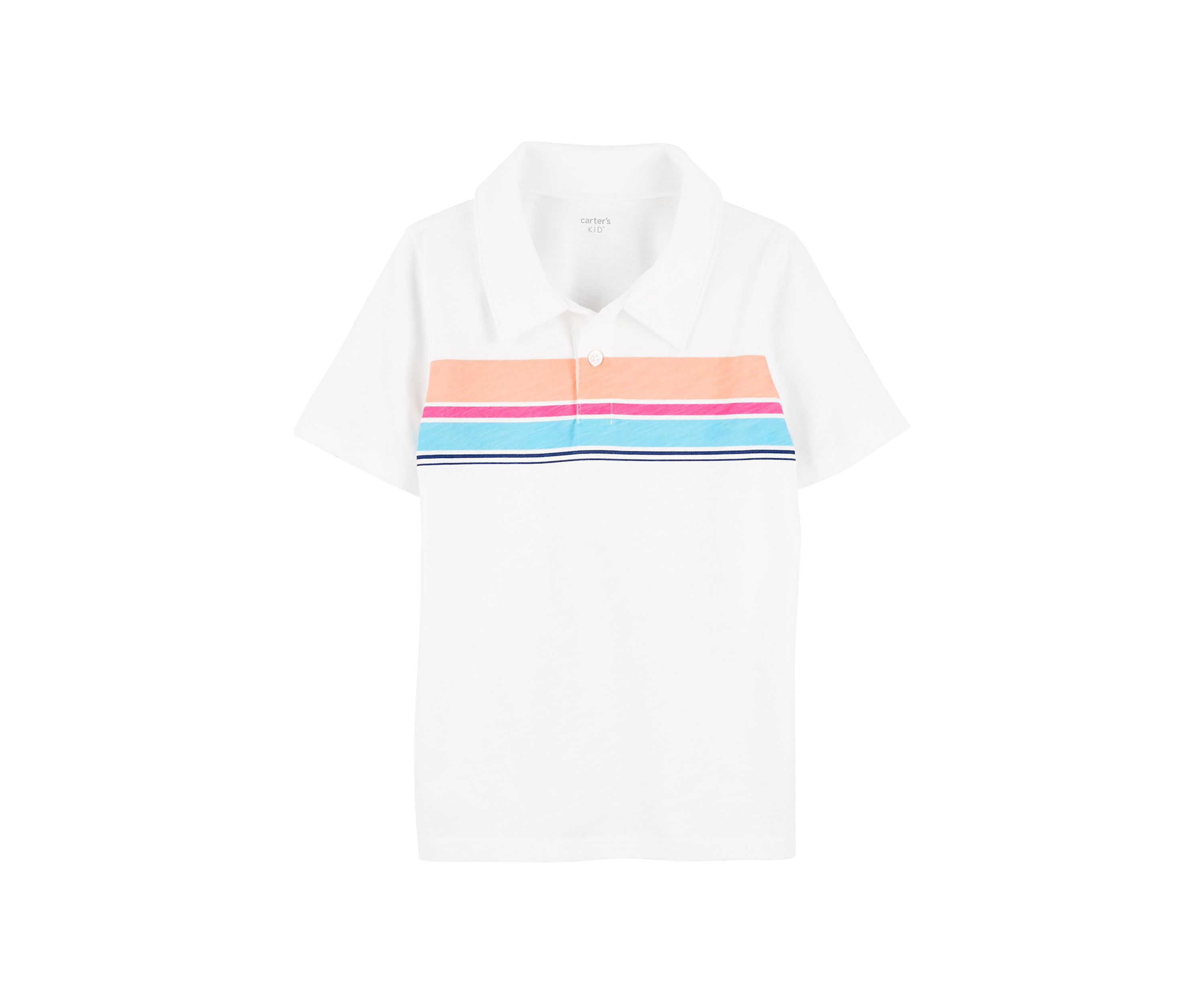 Boys 4-7 Chest Stripe Polo Shirt