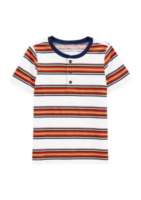 Boys 8-20 Short Sleeve Henley T-Shirt