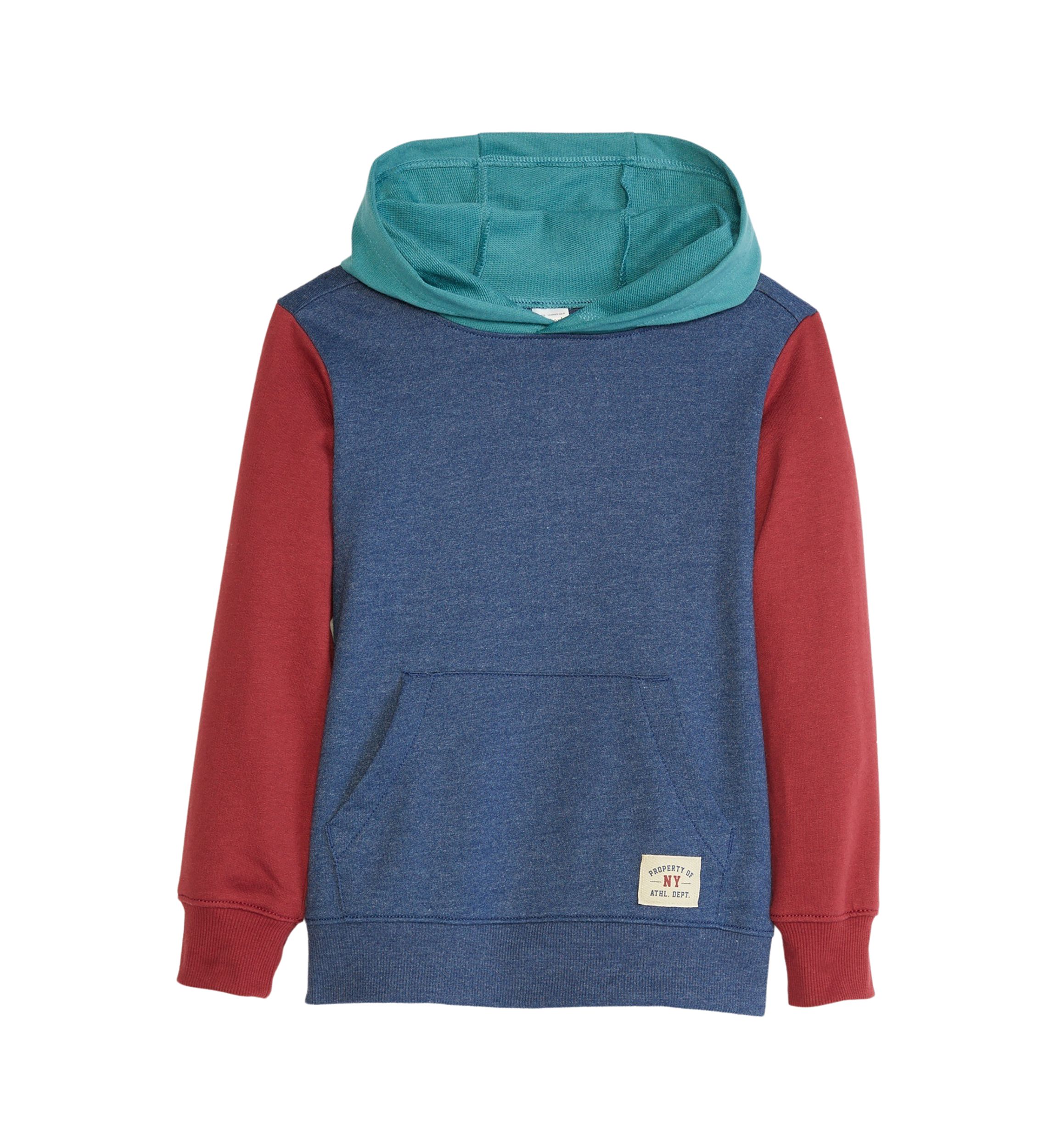 Boys 4-7 Color Blocked Hoodie