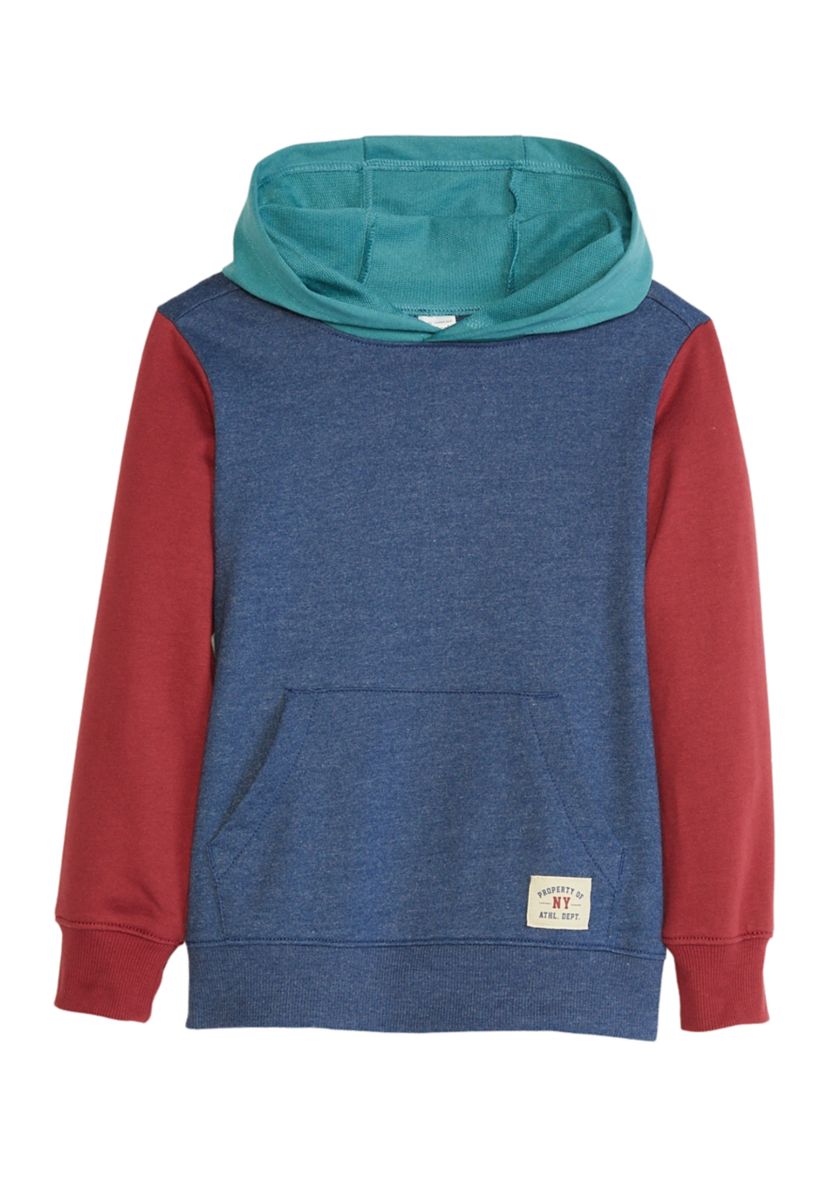 Boys 4-7 Color Blocked Hoodie