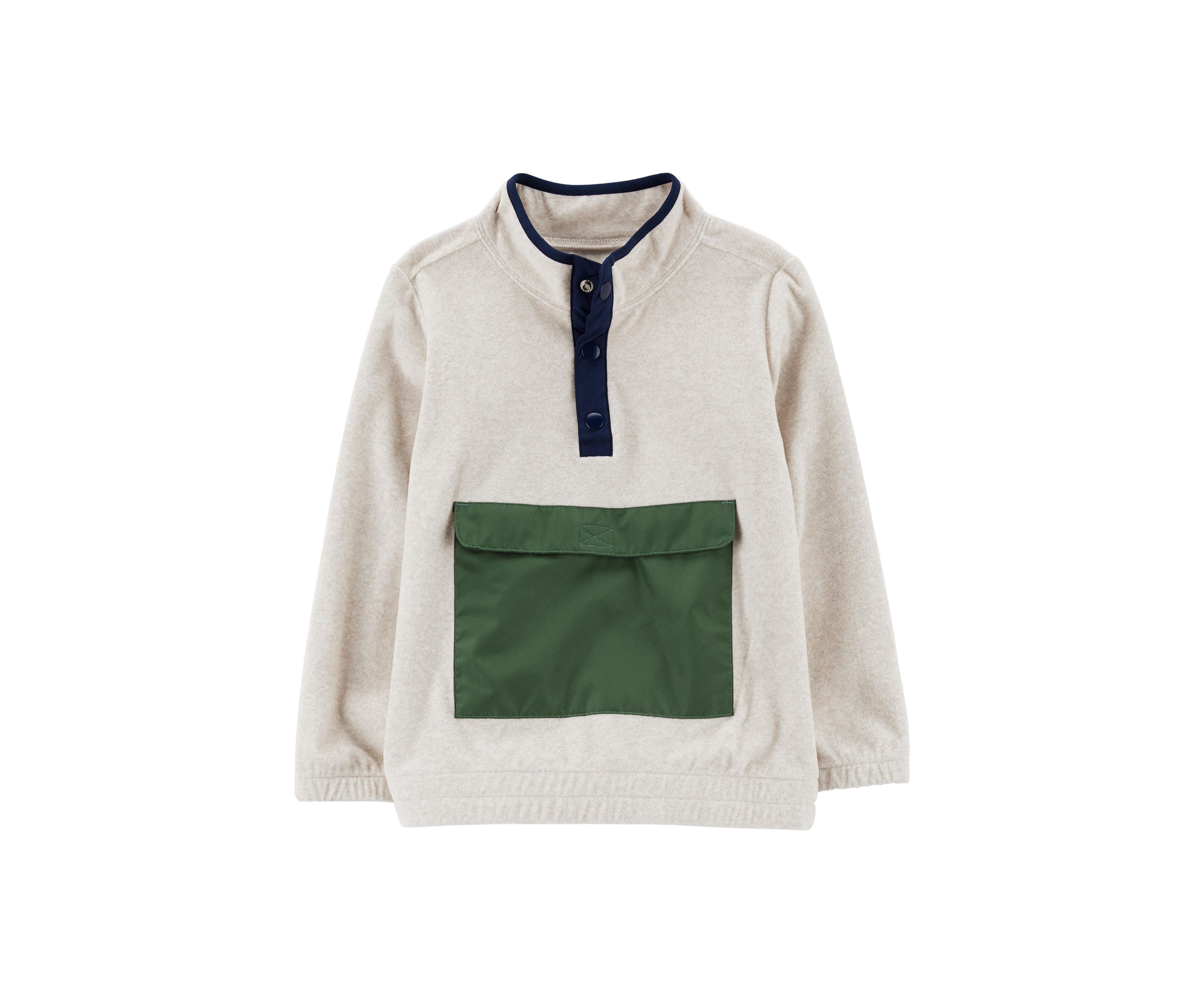 Boys 8-20 1/4 Snap Jacket
