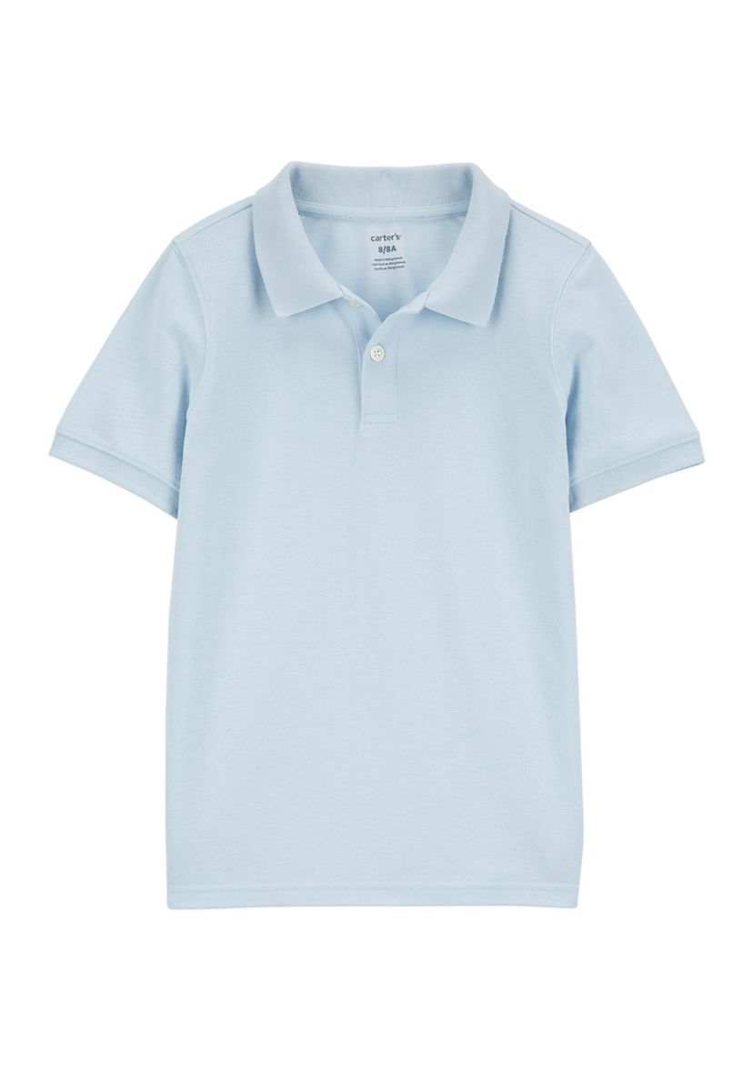 Boys 4-7 Solid Polo Shirt