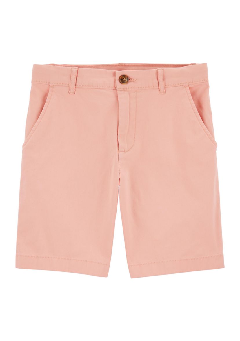 Boys 4-7 Solid Twill Shorts