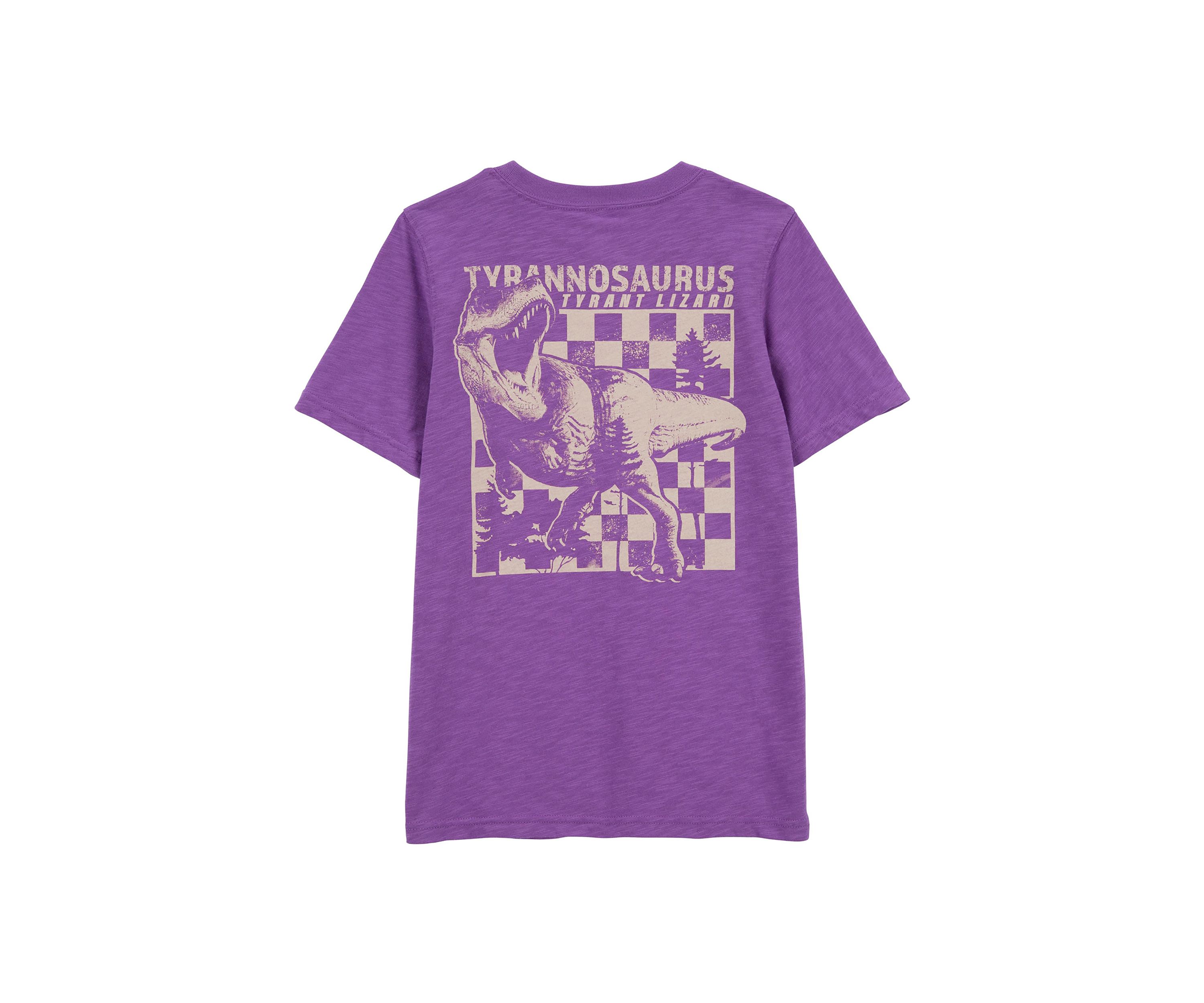 Boys 4-7 Short Sleeve T-Rex Graphic T-Shirt