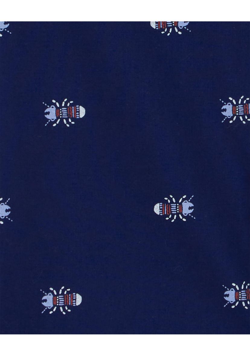 Boys 4-7 Anchor Printed Button Down Shirt