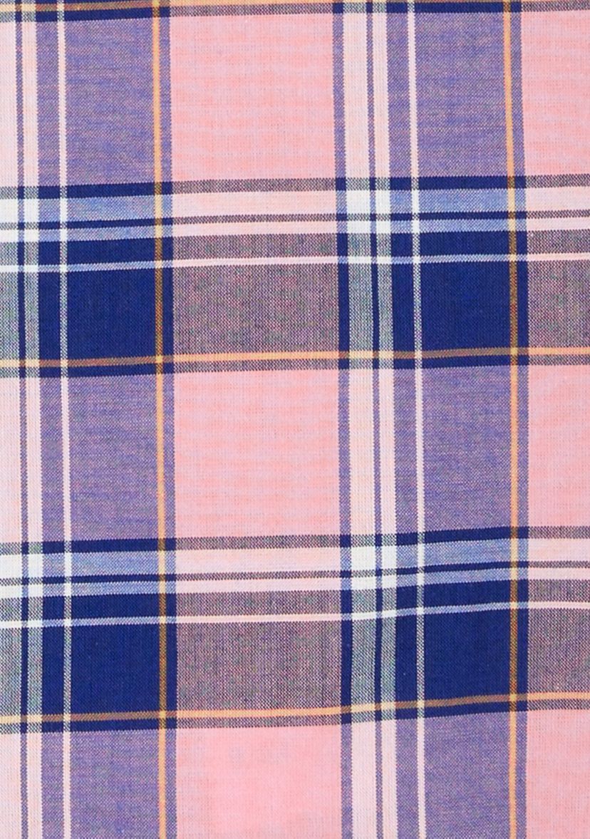 Boys 4-7 Short Sleeve Plaid Button Down Shirt