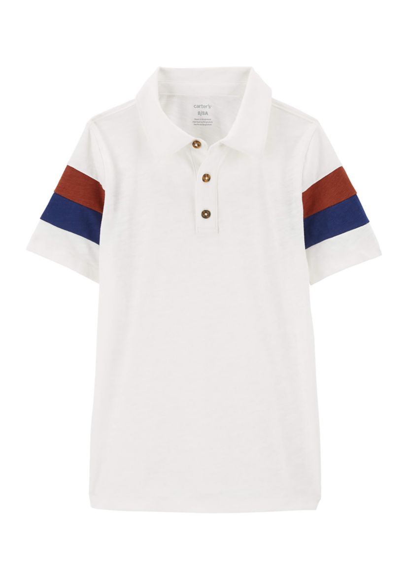 Boys 4-7 Short Sleeve Rugby Polo Shirt