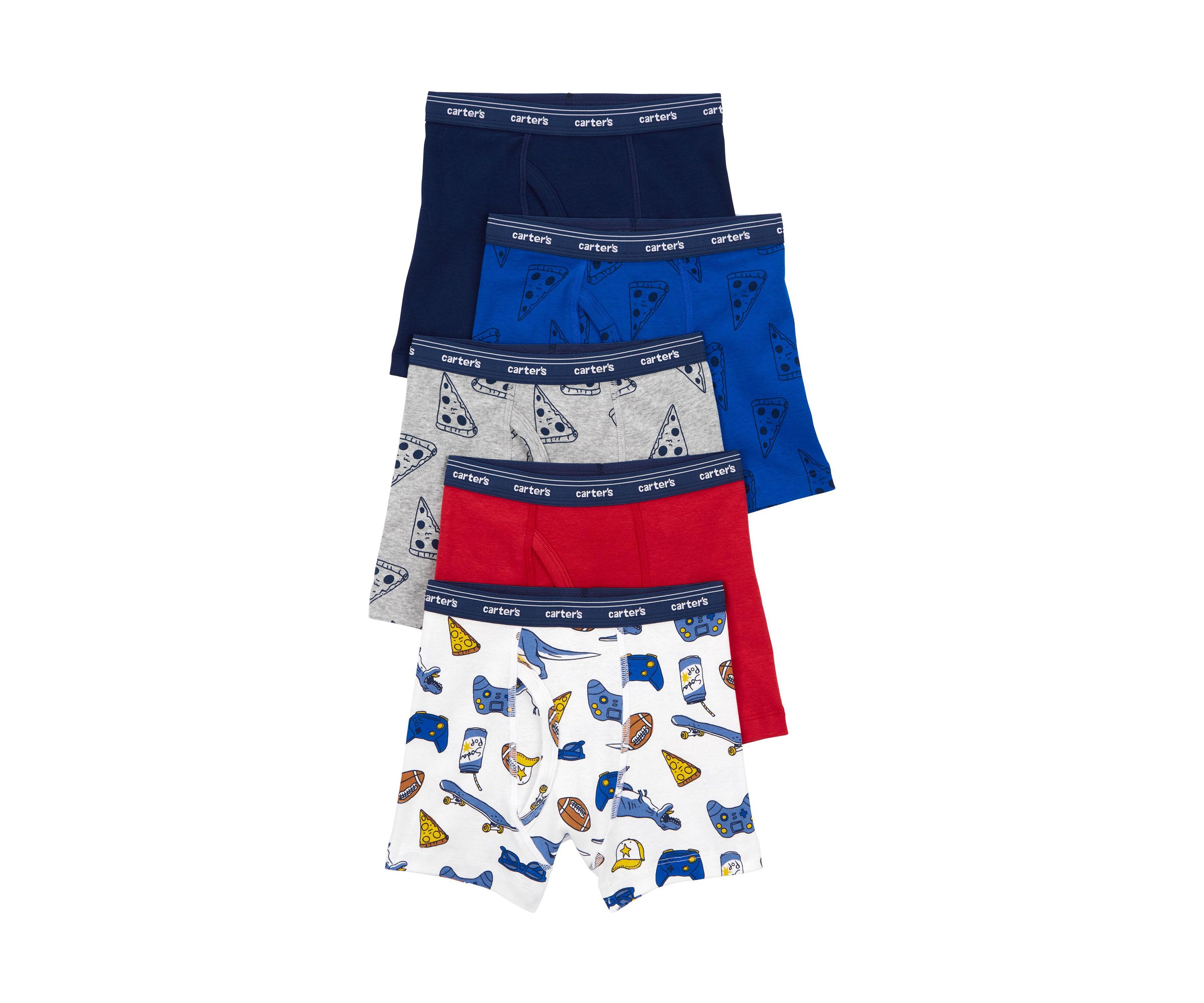 Boys Boxer Briefs - 5 Pack
