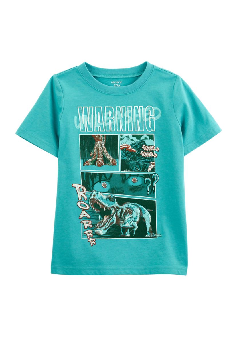 Boys 4-7 Dinosaur Graphic T-Shirt
