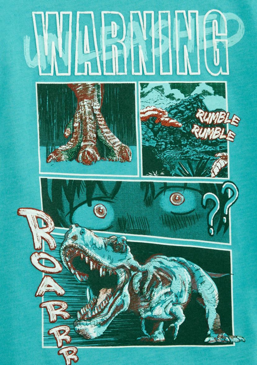Boys 4-7 Dinosaur Graphic T-Shirt