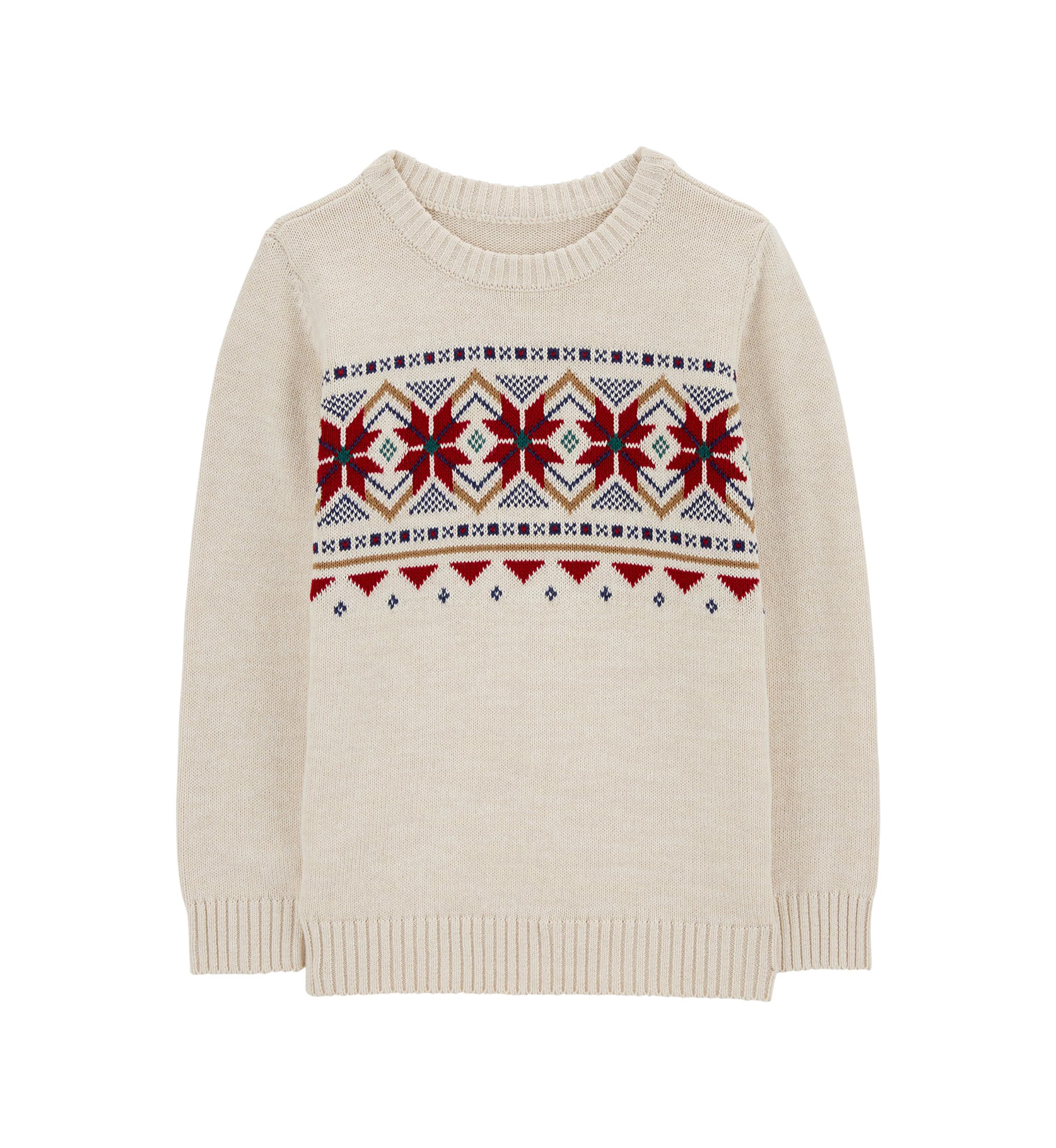 Boys 4-7 Festive Sweater