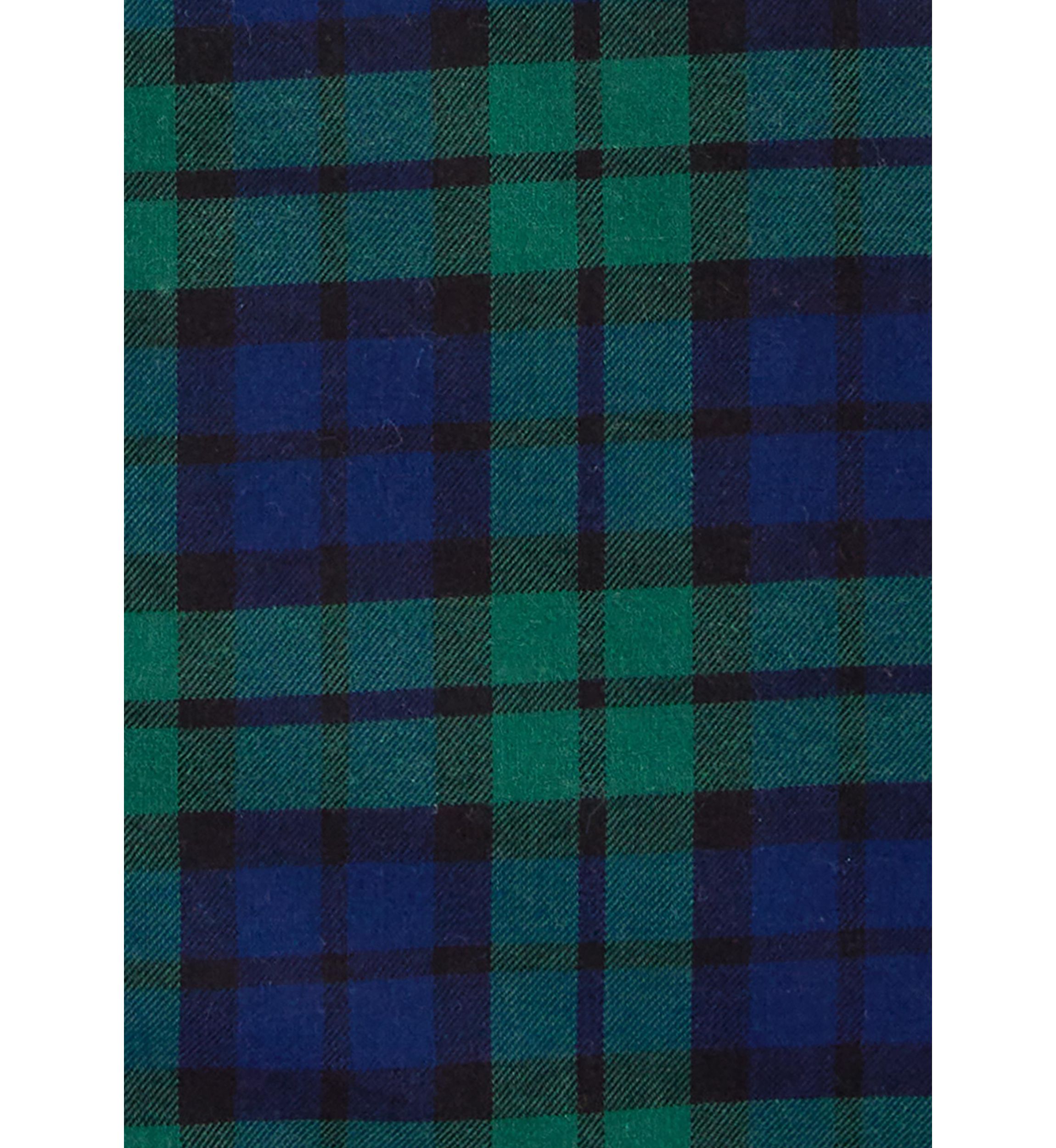 Boys 4-7 Plaid Printed Button Down Shirt