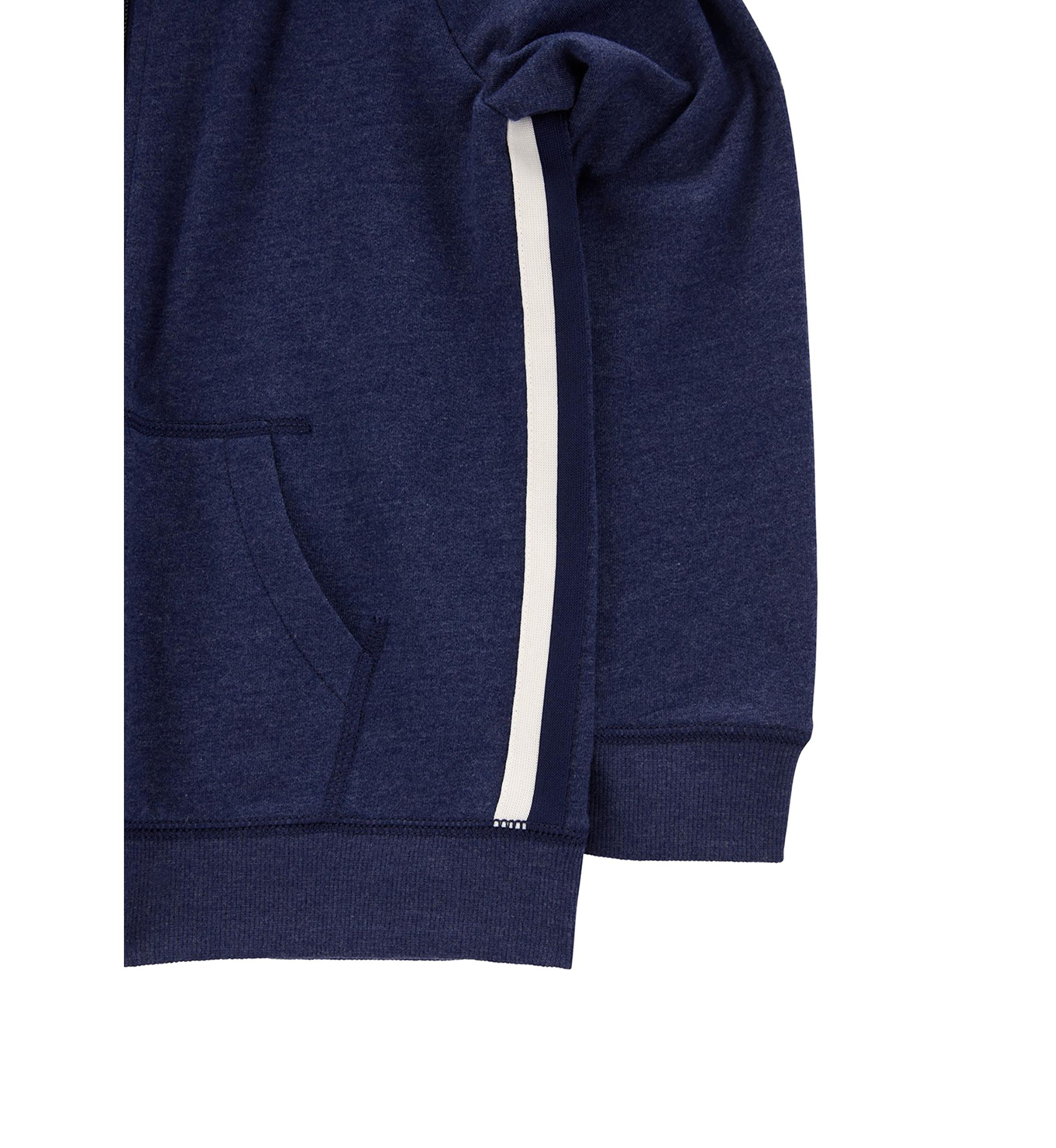 Boys 4-7 Zip Front Fleece Hoodie