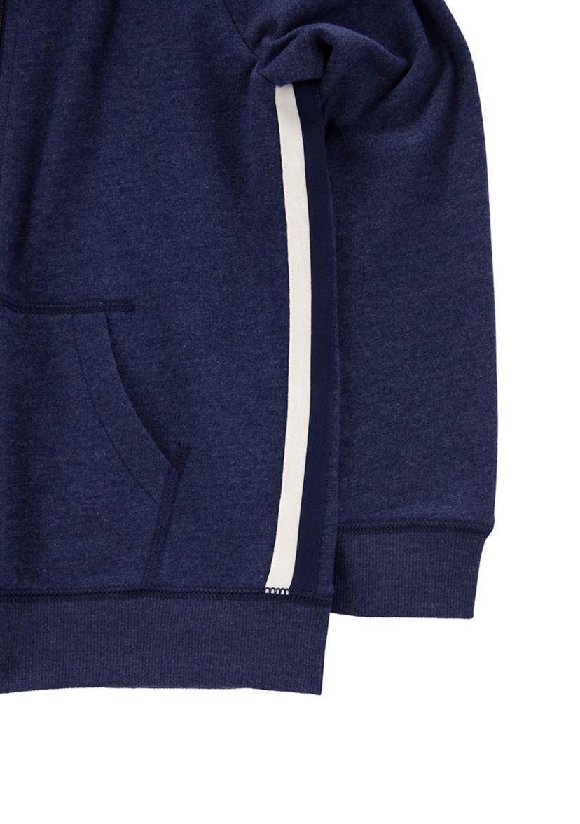 Boys 4-7 Zip Front Fleece Hoodie