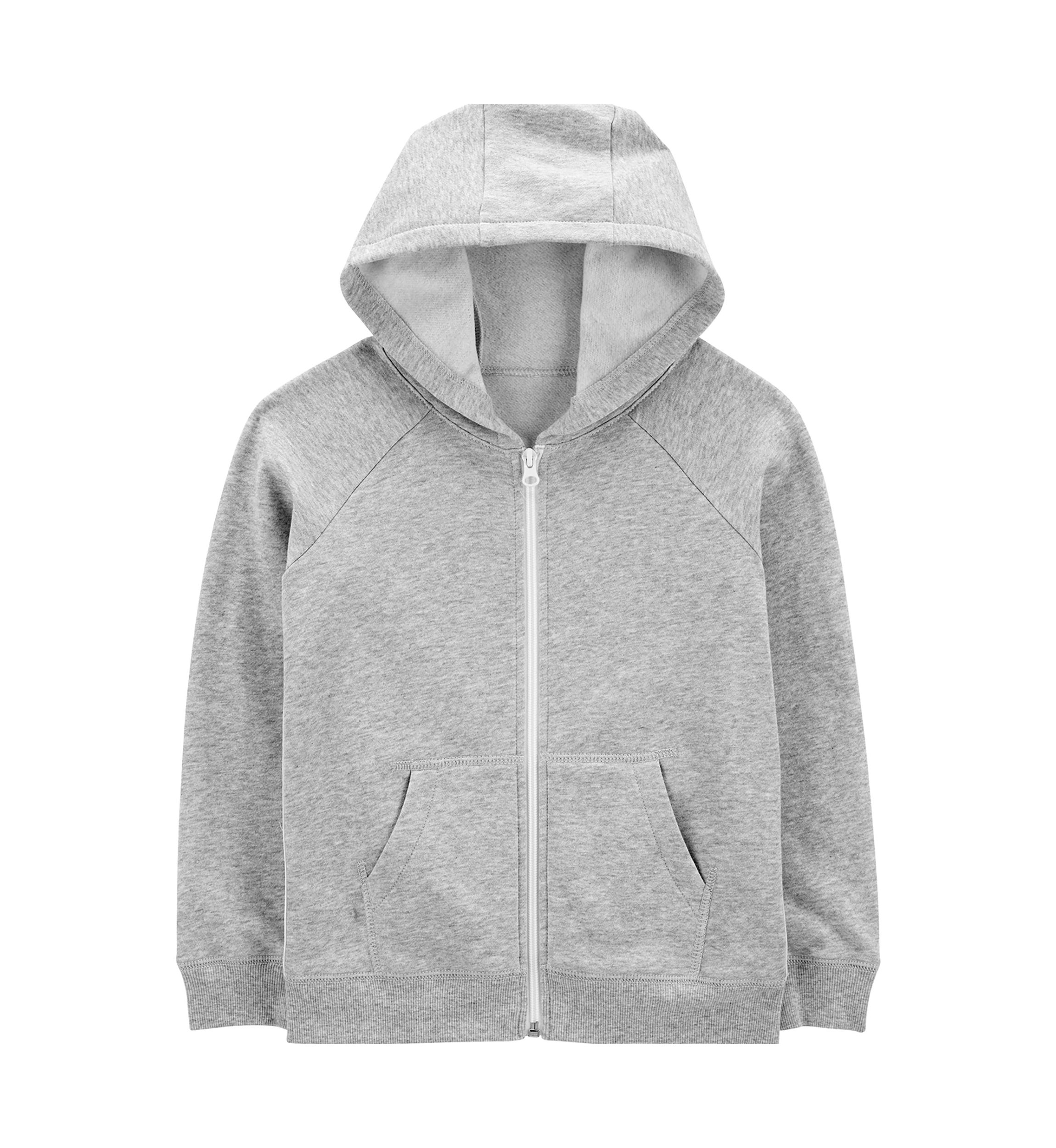 Boys 4-7 Zip Front Fleece Hoodie
