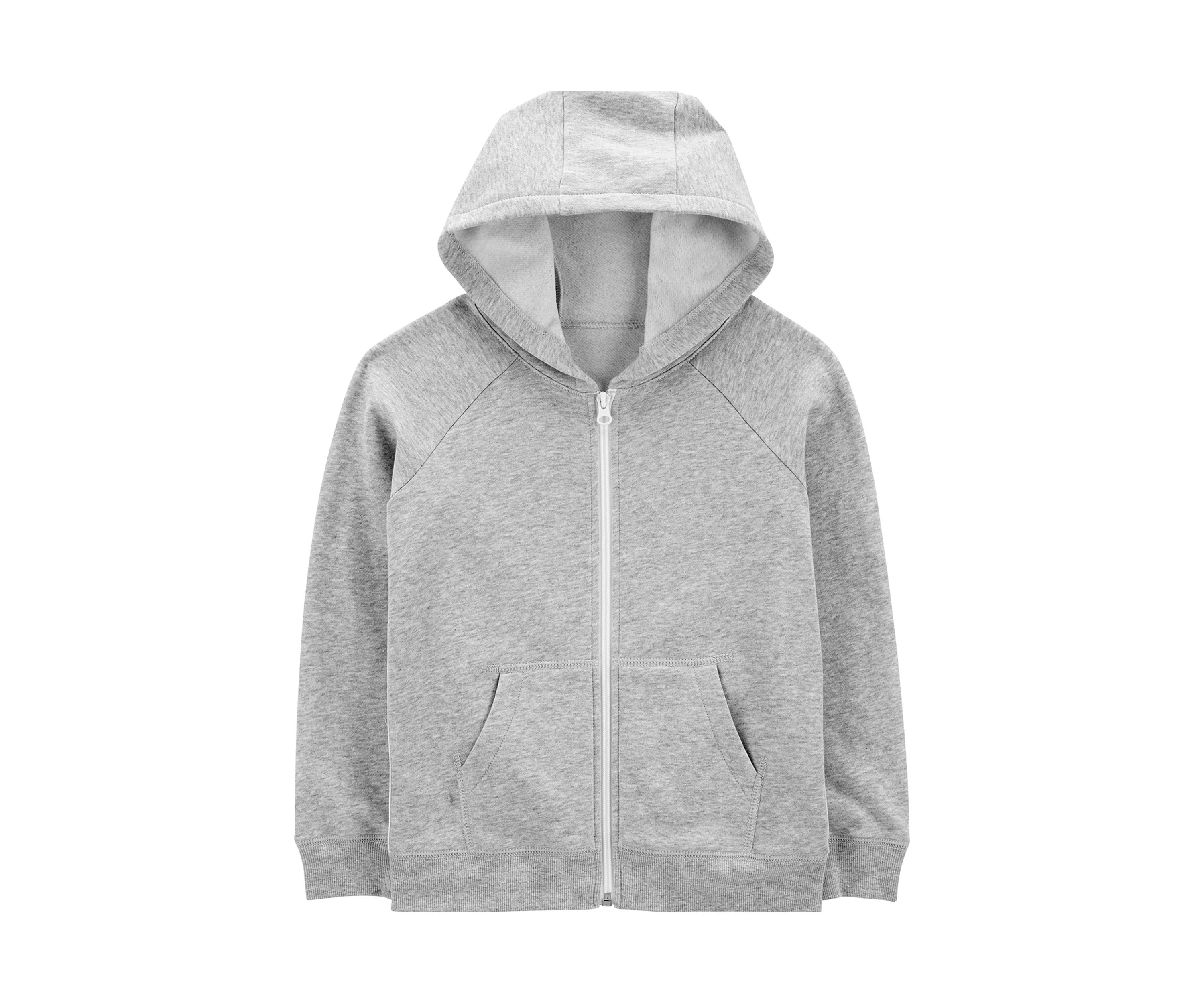 Boys 4-7 Zip Front Fleece Hoodie