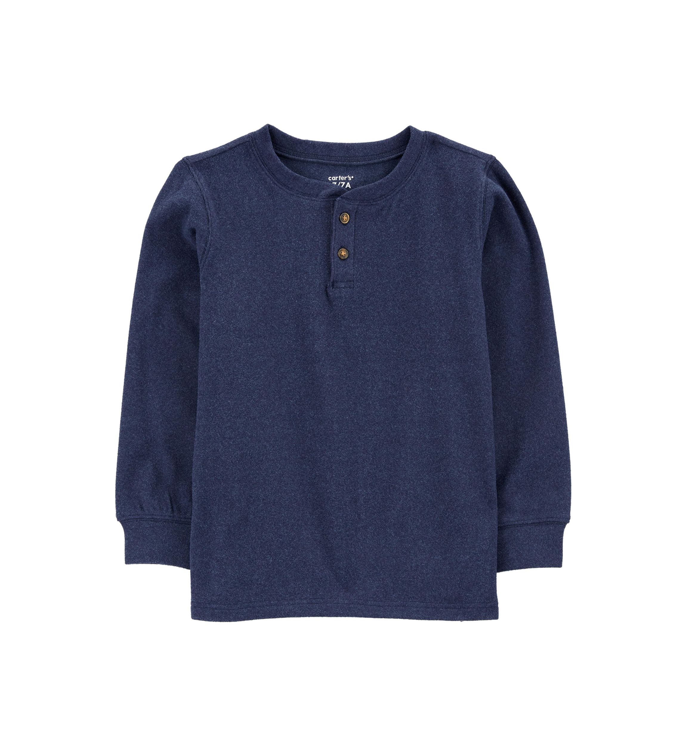 Boys 4-7 Long Sleeve Henley T-Shirt