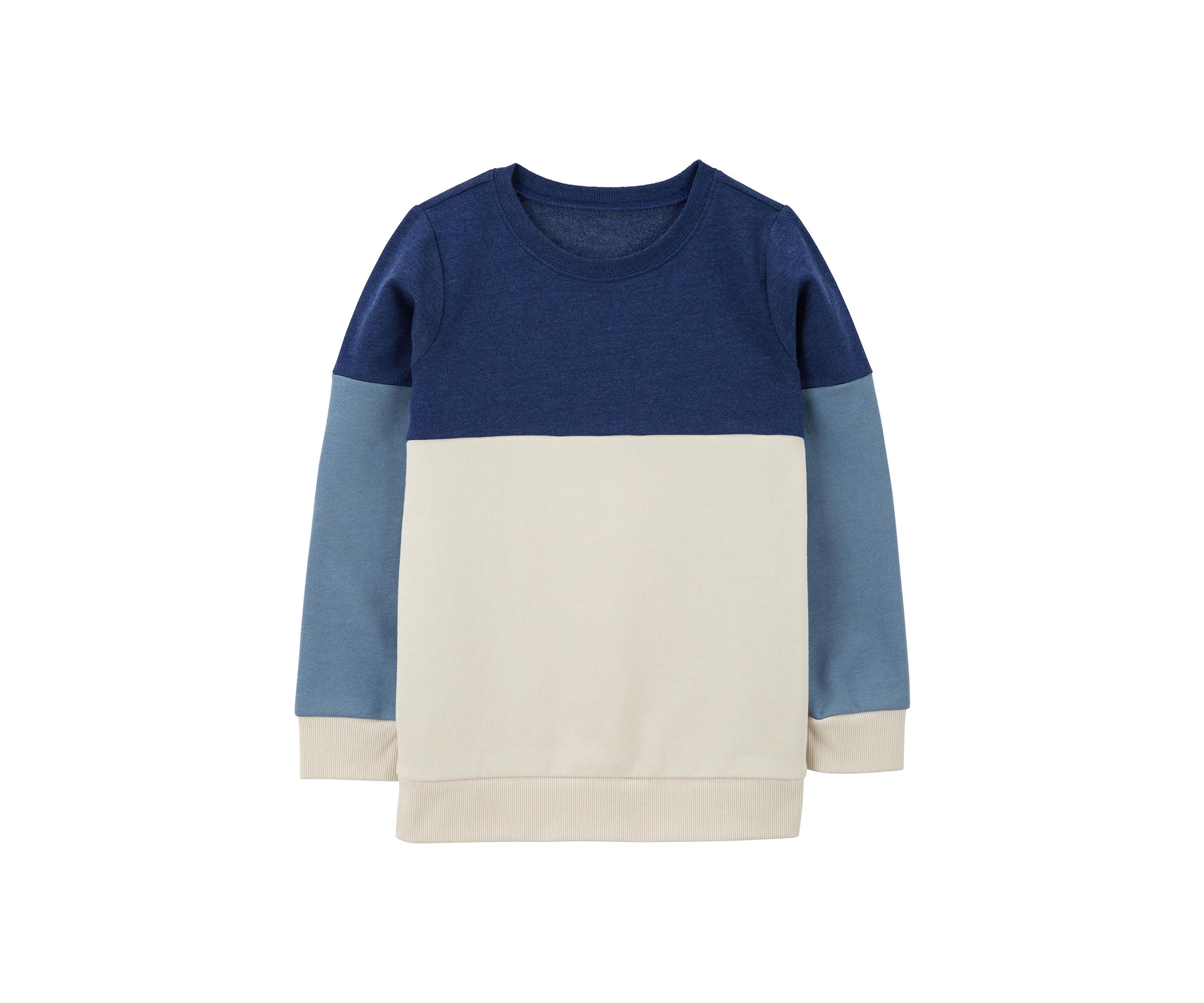 Boys 4-7 Color Blocked Sweatshirt
