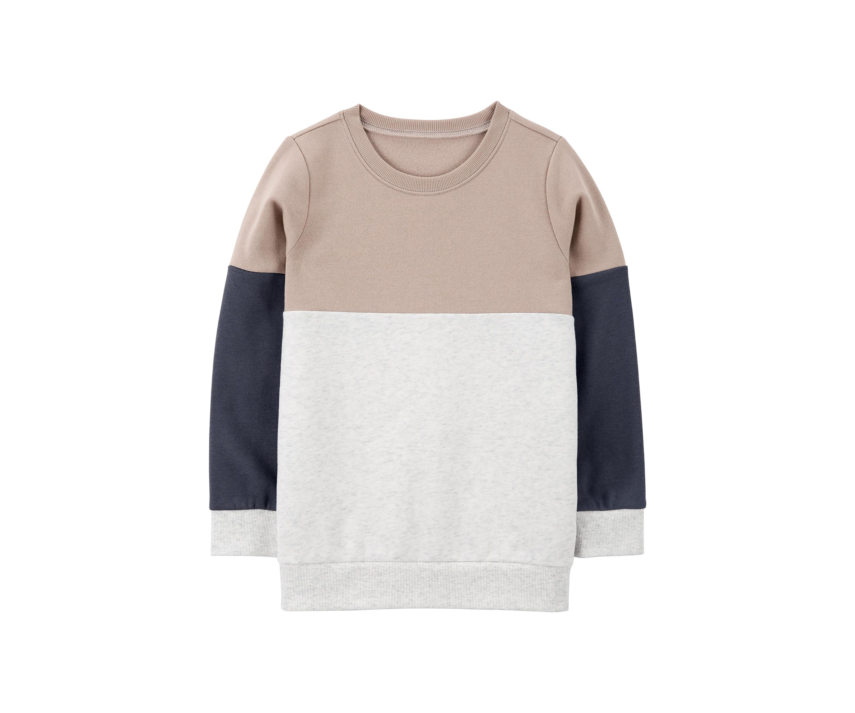 Boys 4-7 Color Blocked Sweatshirt