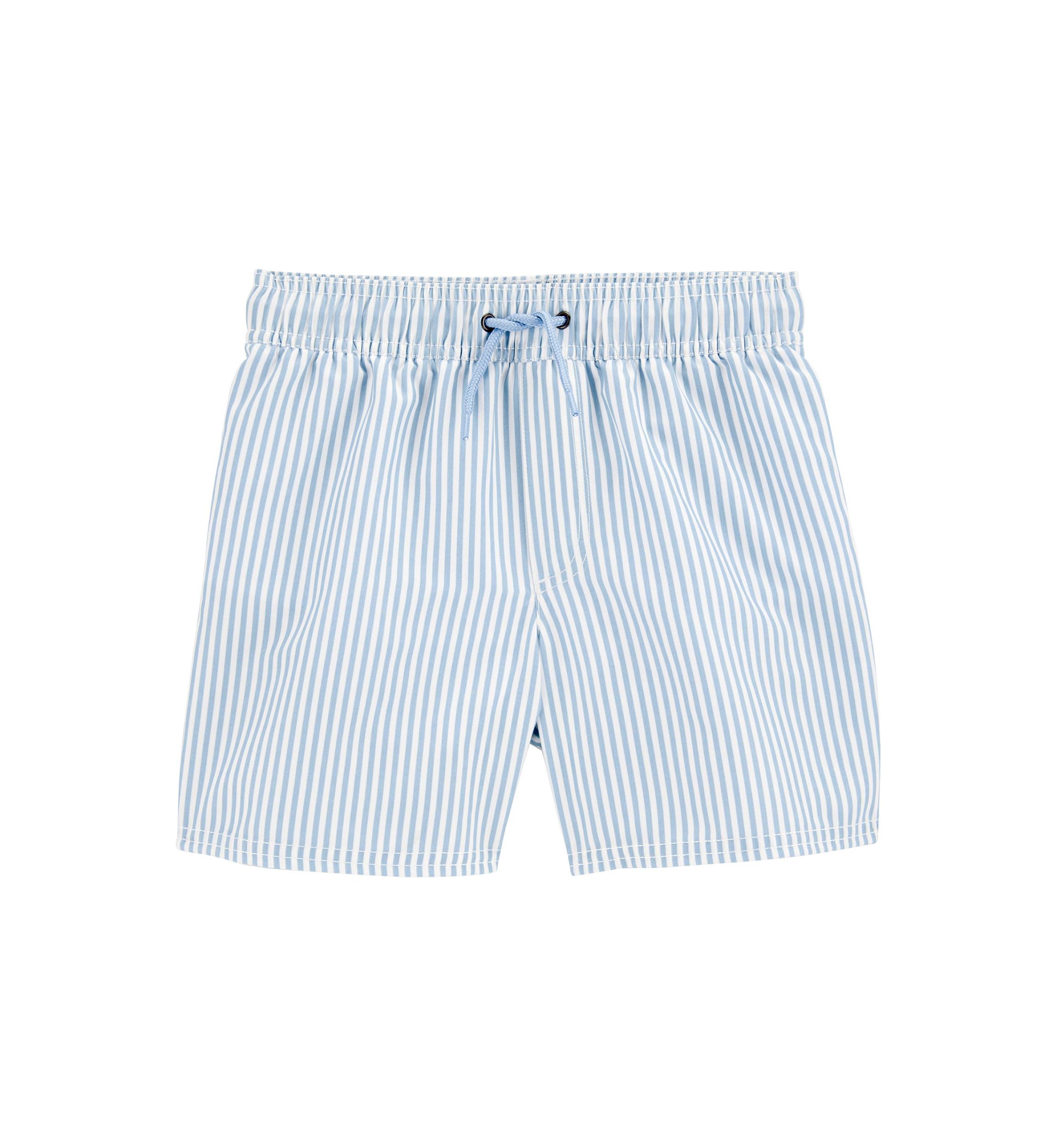 Boys 4-7 Stripe Swim Trunks