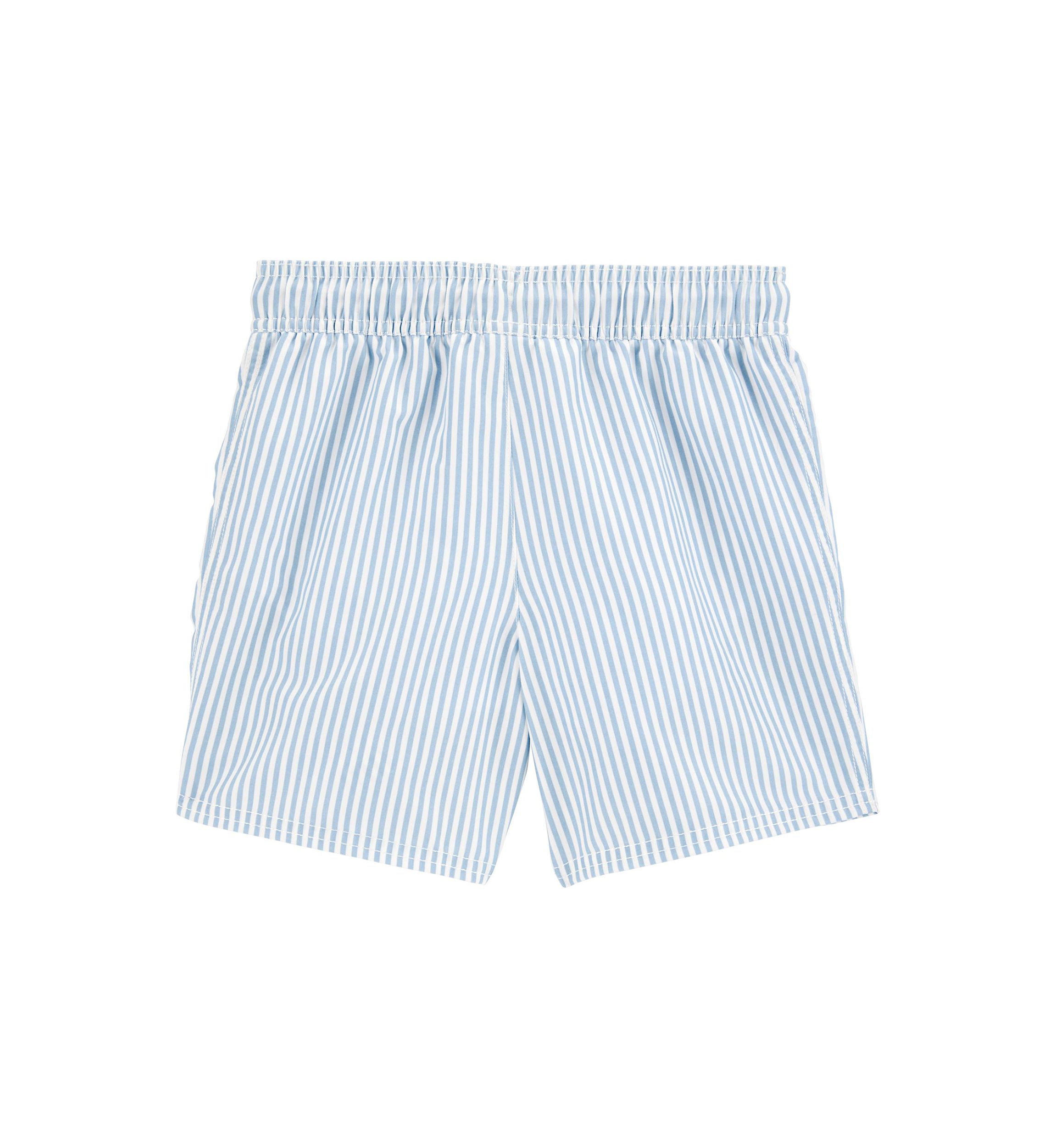 Boys 4-7 Stripe Swim Trunks