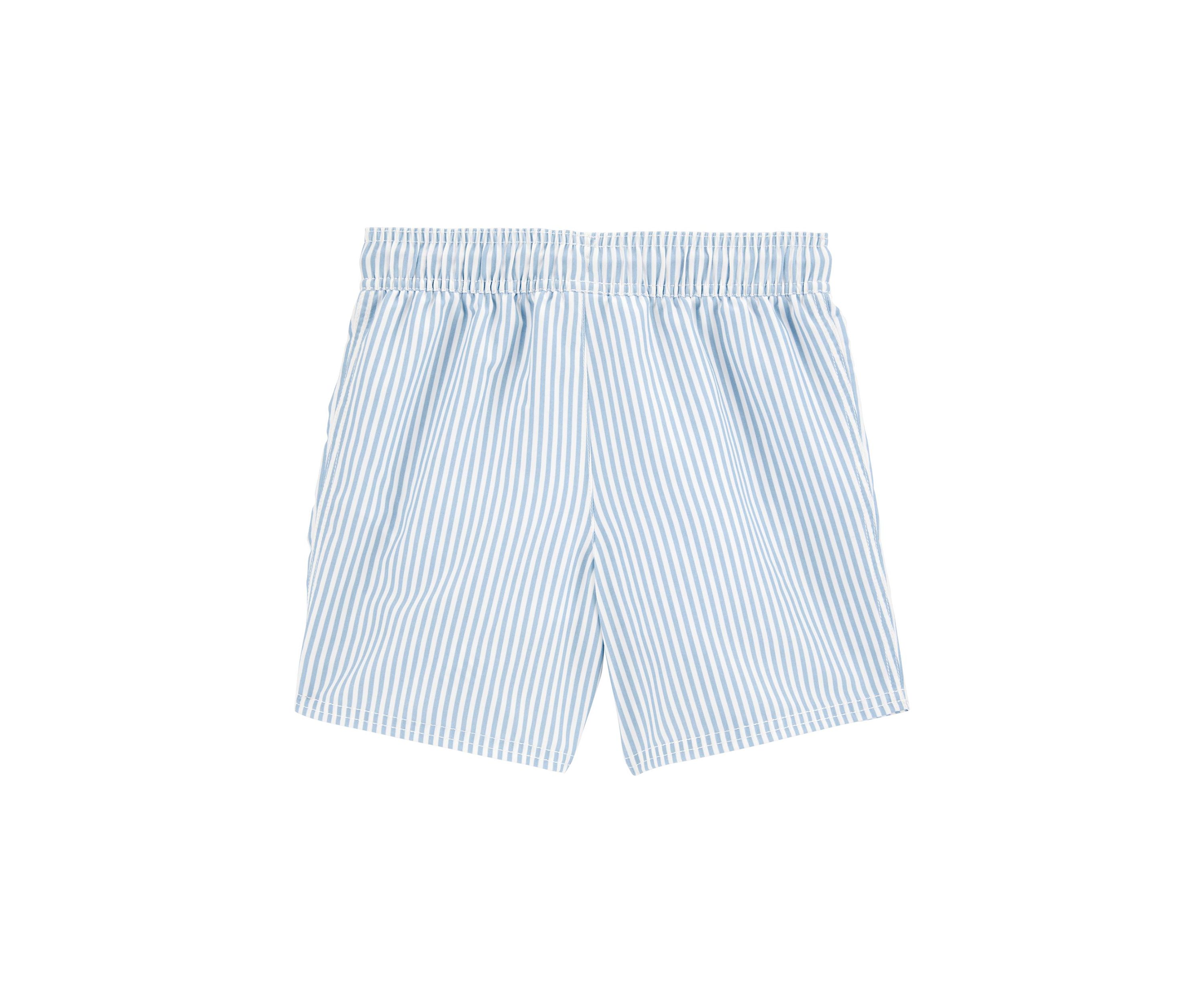 Boys 4-7 Stripe Swim Trunks