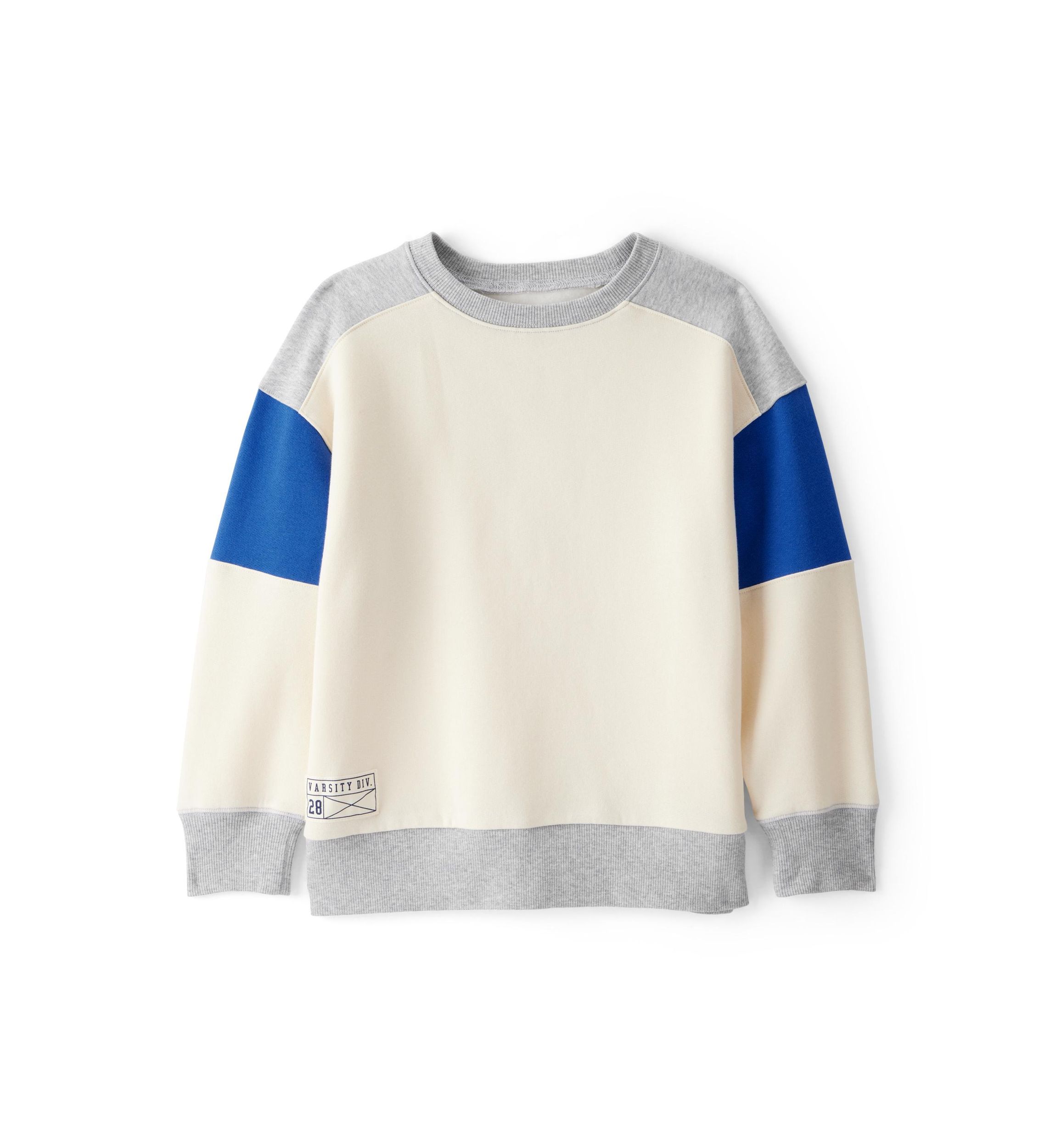 Boys 4-7 Color Block Pullover Sweatshirt 