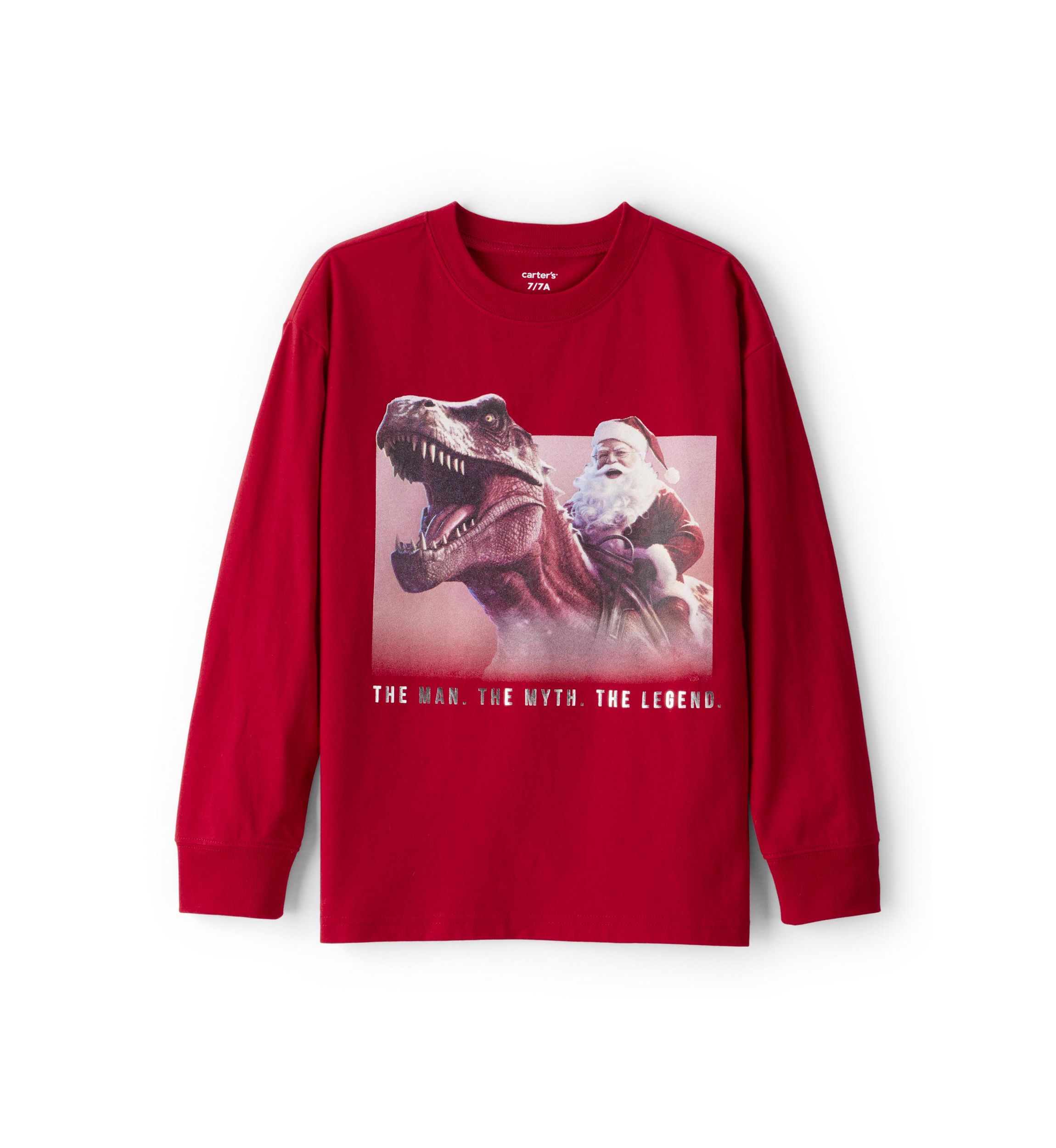 Boys 4-7 Man Myth Legend Santa Graphic T-Shirt 