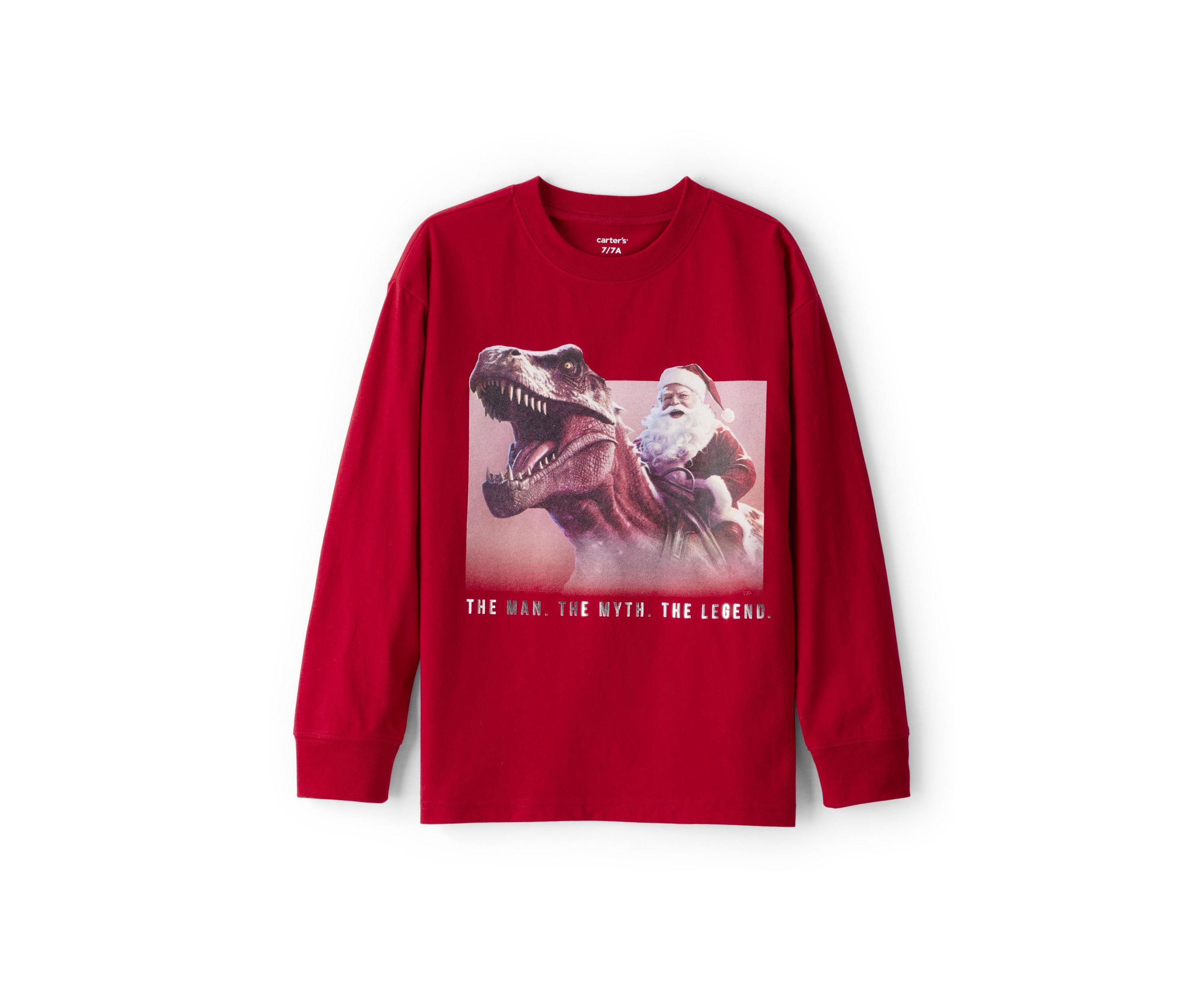 Boys 4-7 Man Myth Legend Santa Graphic T-Shirt 