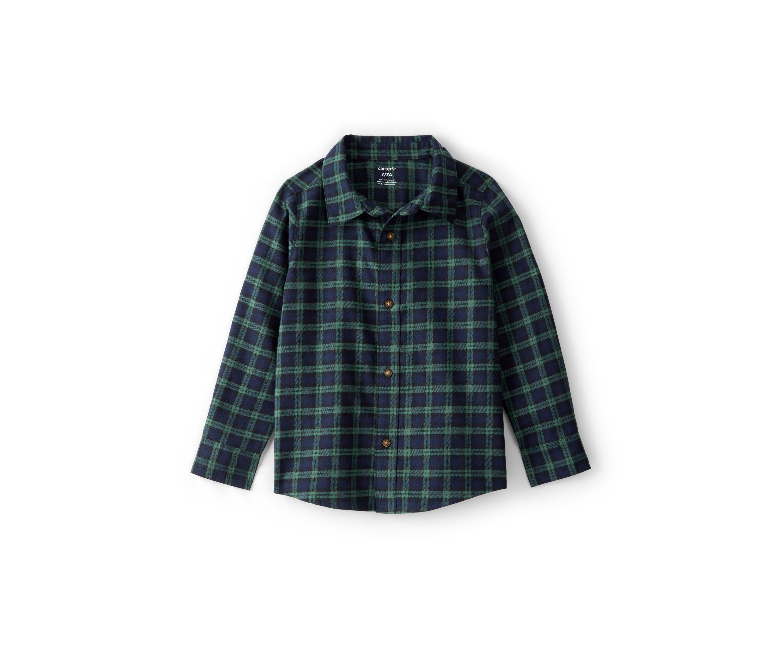 Boys 4-7 Long Sleeve Woven Shirt 
