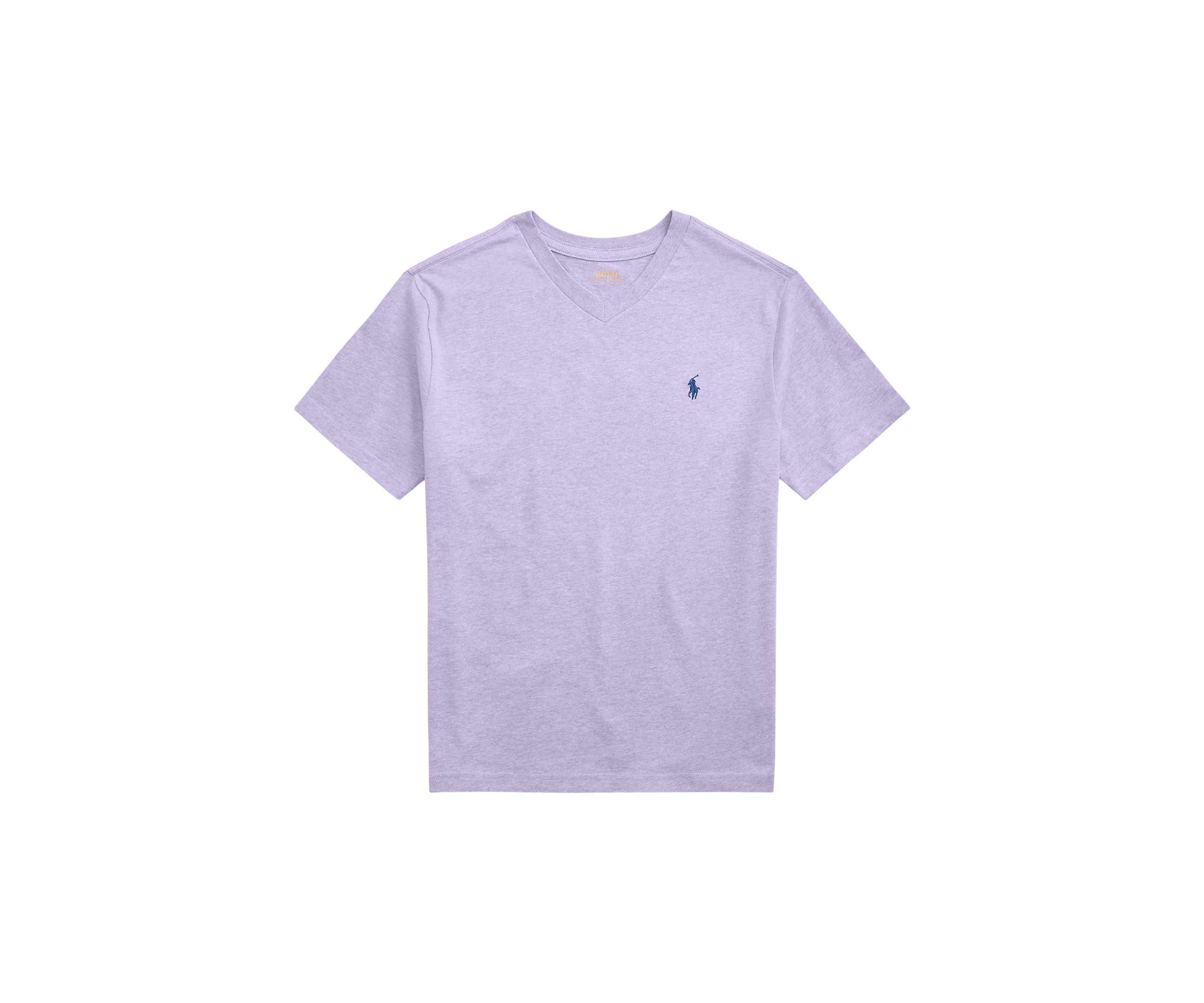 Boys 8-20 Cotton Jersey V-Neck T-Shirt