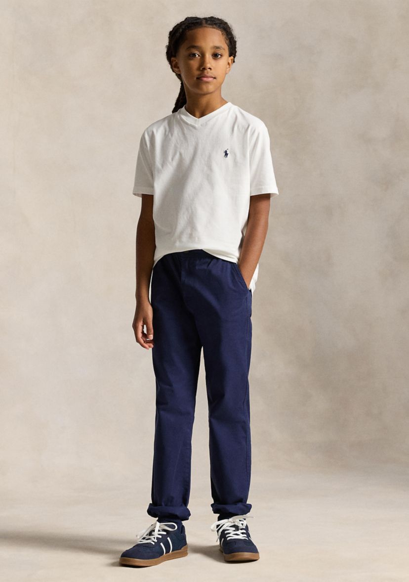 Boys 8-20 Cotton Jersey V-Neck T-Shirt