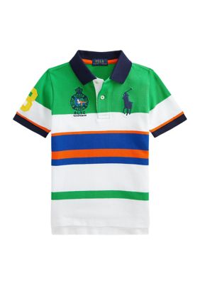 Polo Ralph Lauren - Boys Green Big Pony Polo Shirt