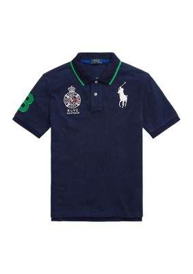 Ralph Lauren Childrenswear Boys 8-20 Big Pony Cotton Mesh Polo Shirt | belk